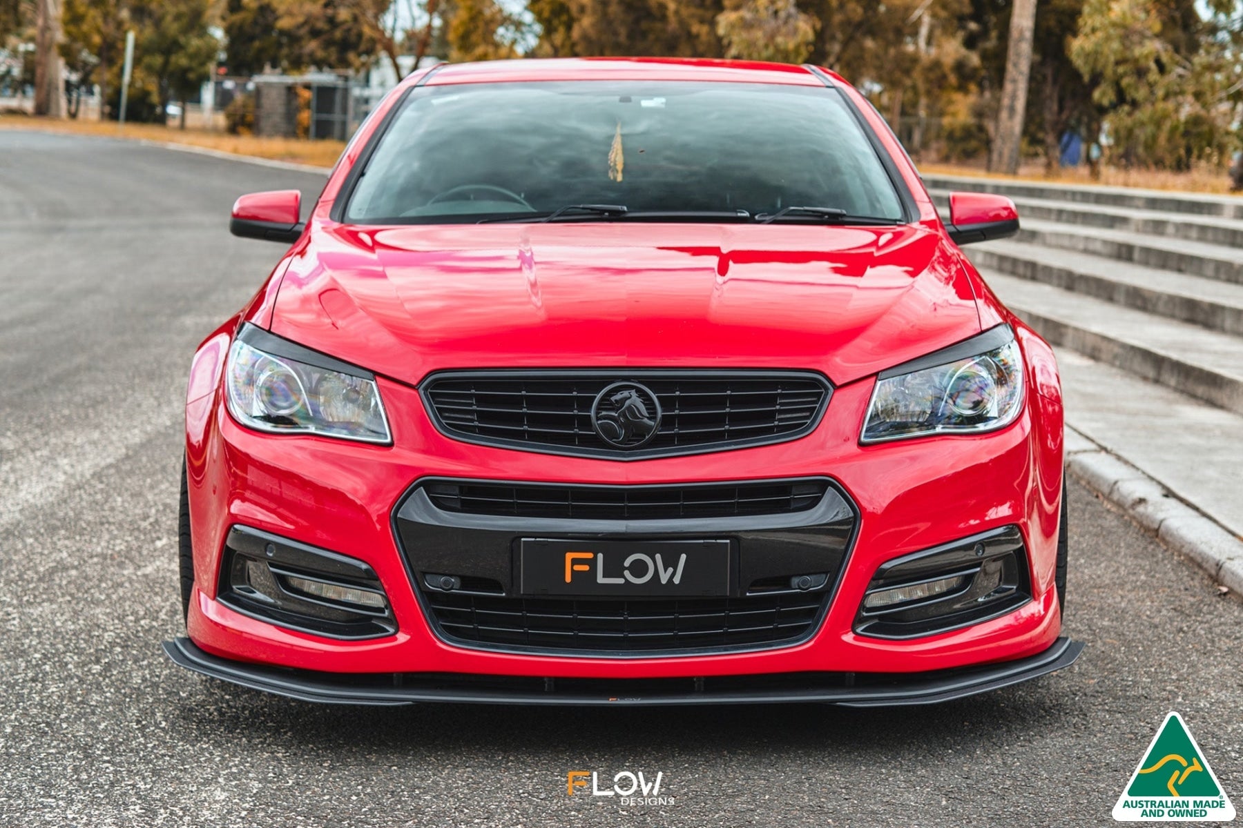 Flow Designs VF Commodore S1 Sedan Front Lip Splitter Extensions (Pair) - iilumolab