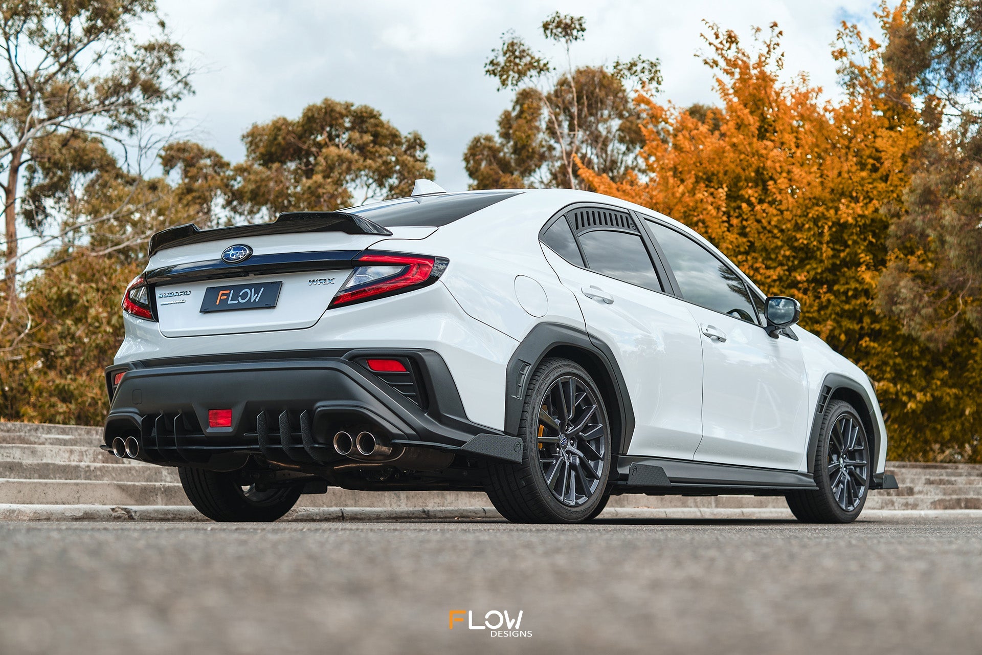 Flow Designs VB WRX Rear Spat Winglets (Pair) - iilumolab