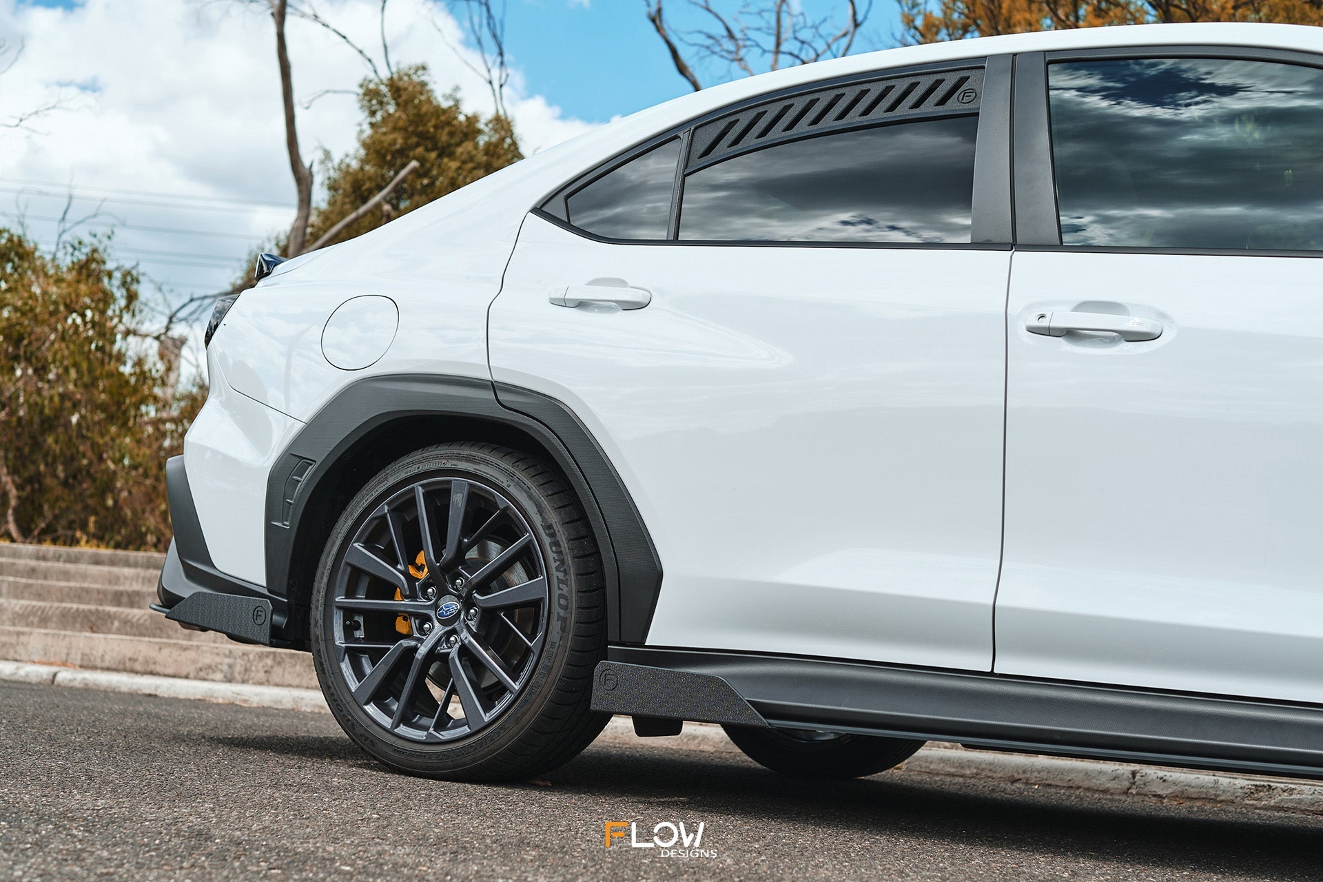 VB WRX Rear Spats (TEXTURED; Pair) - iilumolab