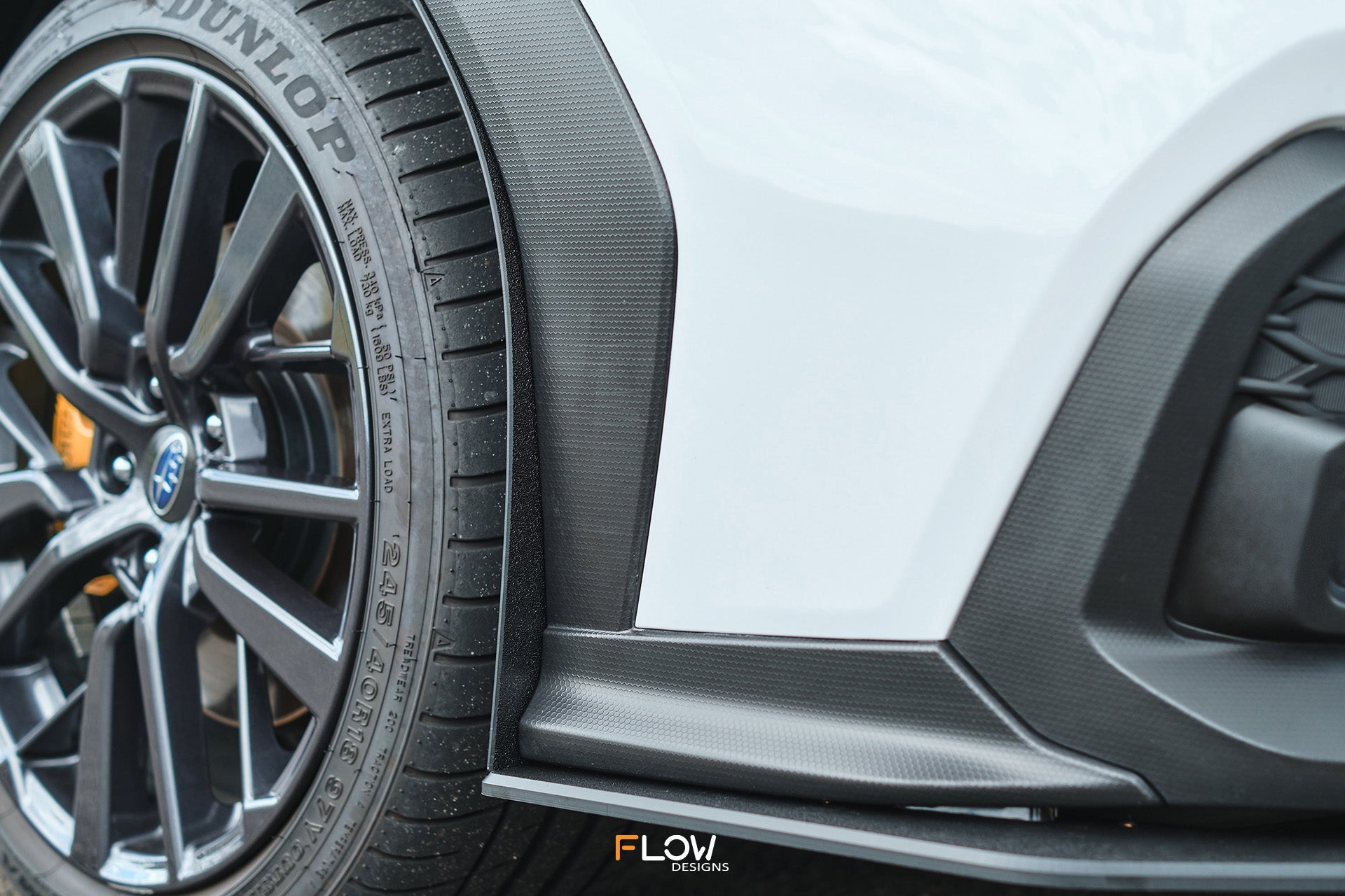 Flow Designs VB WRX Front Air Deflector - iilumolab