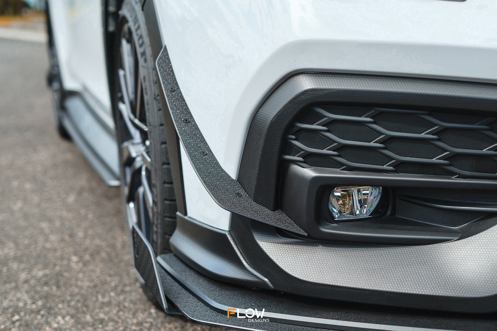 Flow Designs VB WRX Front Bumper Canards