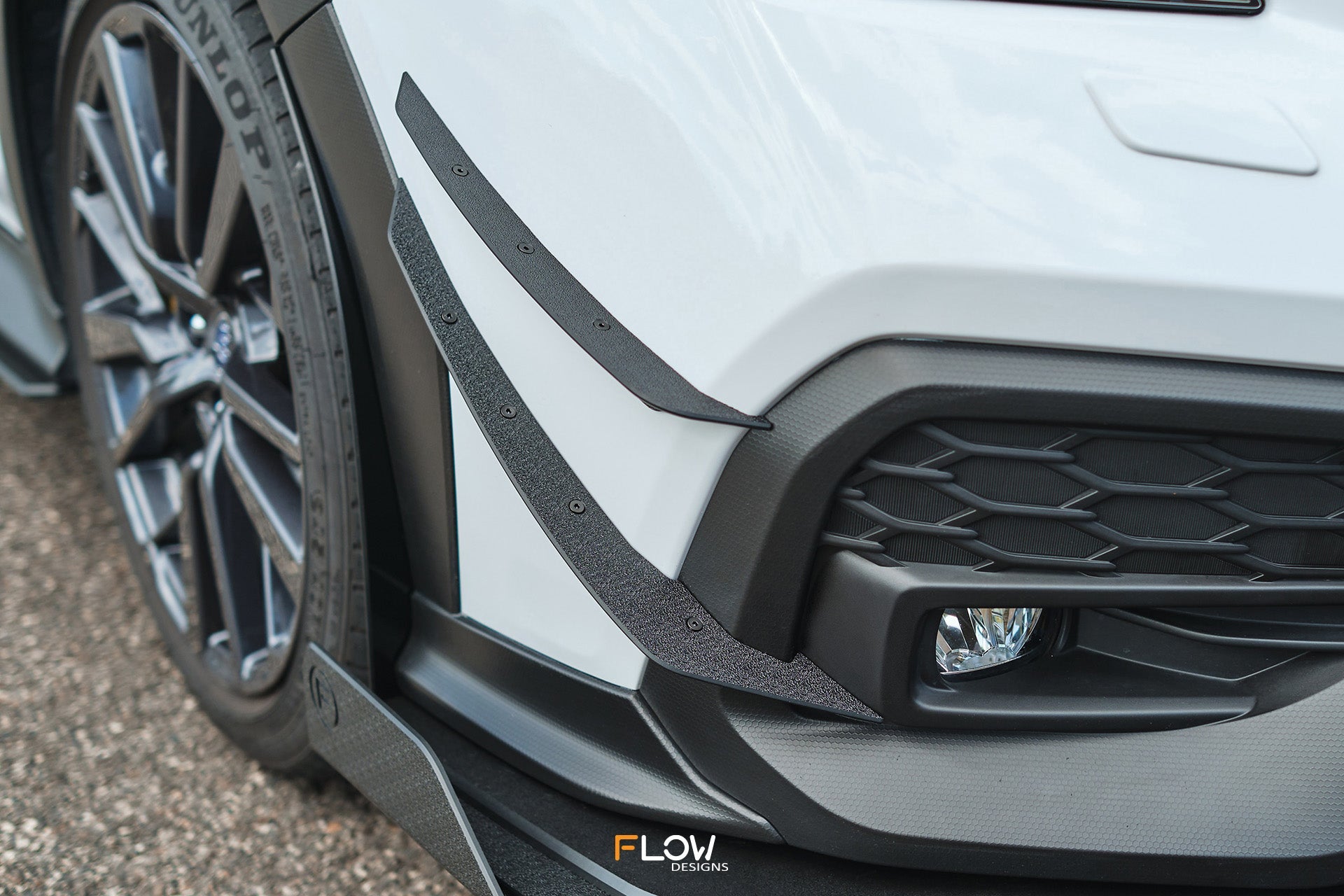 Flow Designs VB WRX Front Bumper Canards
