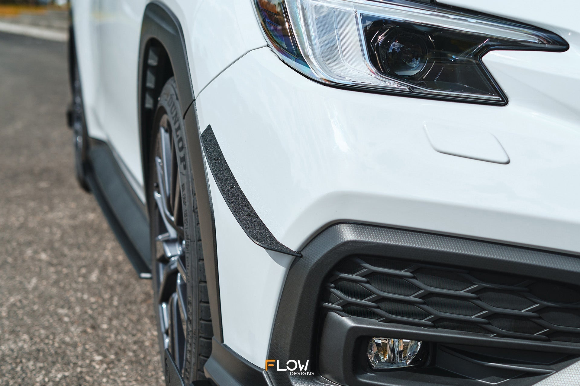 Flow Designs VB WRX Front Bumper Canards