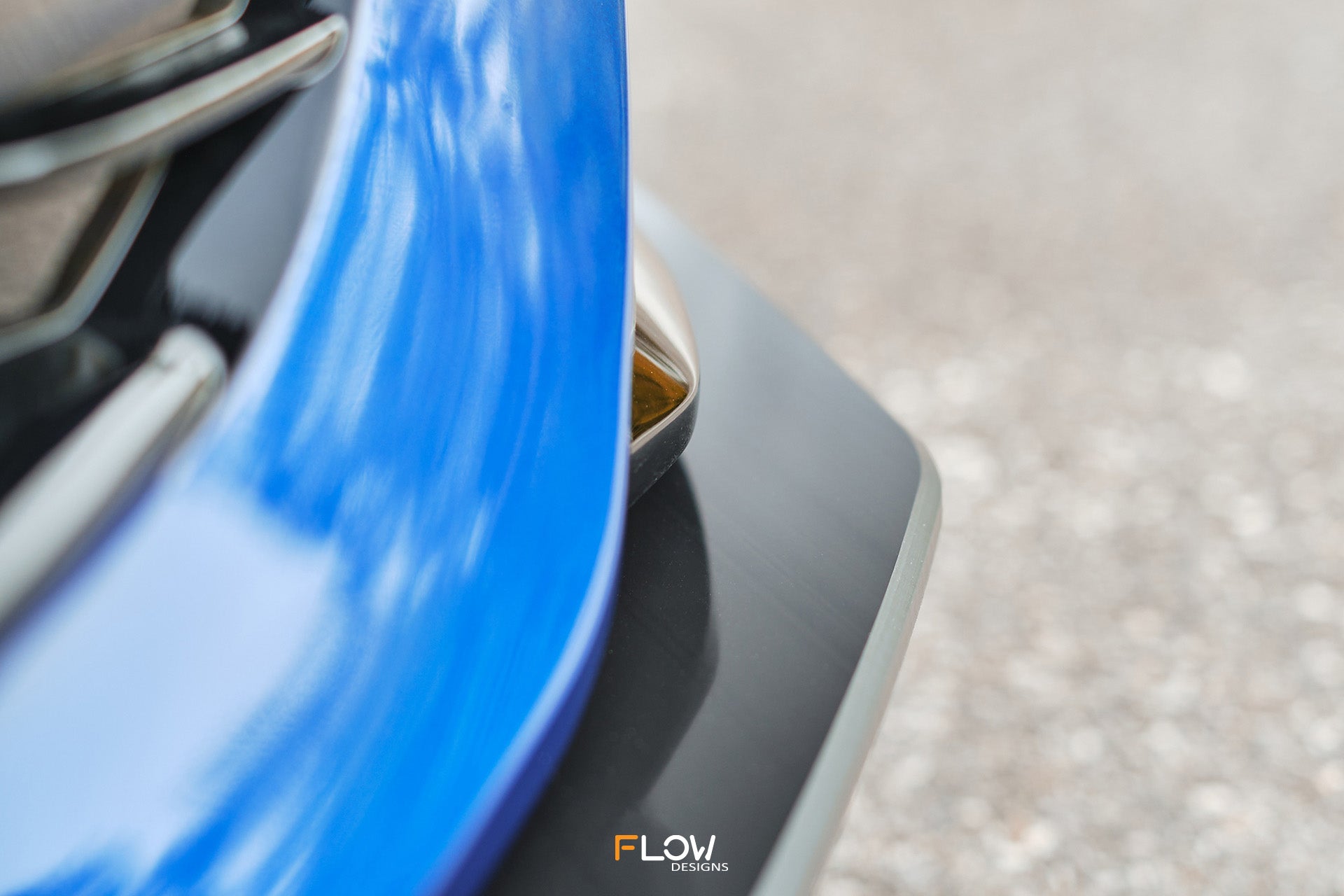 Flow Designs VB WRX Front Lip Splitter (GLOSS) - iilumolab