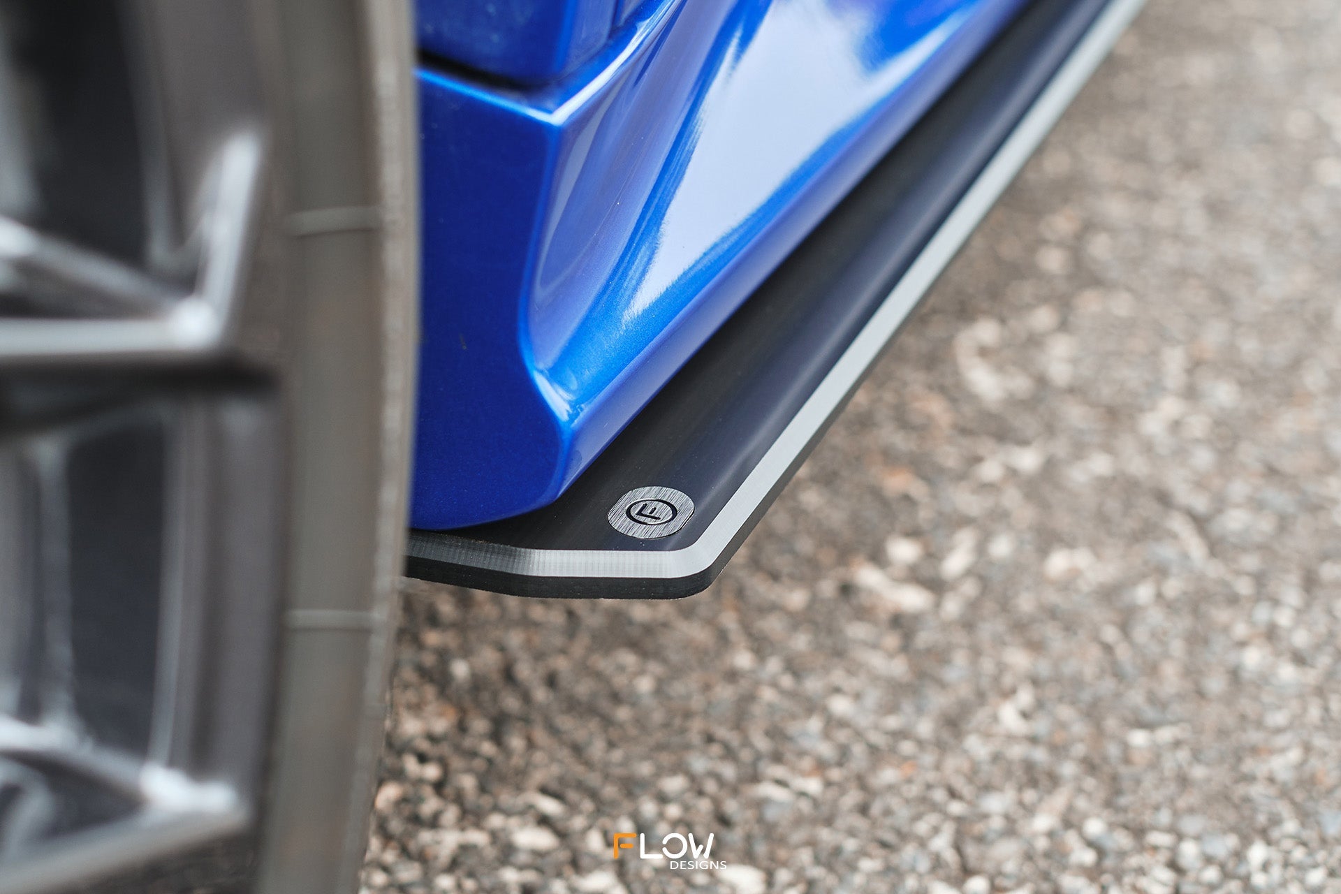 Flow Designs VB WRX Side Skirt Splitters (GLOSS: Pair) - iilumolab