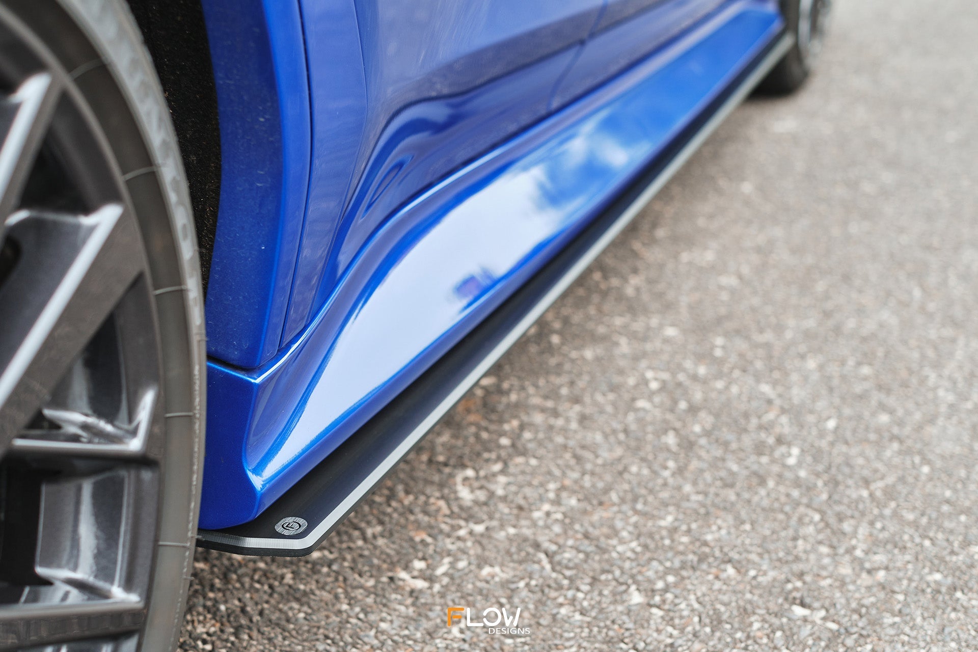 Flow Designs VB WRX Side Skirt Splitters (GLOSS: Pair) - iilumolab