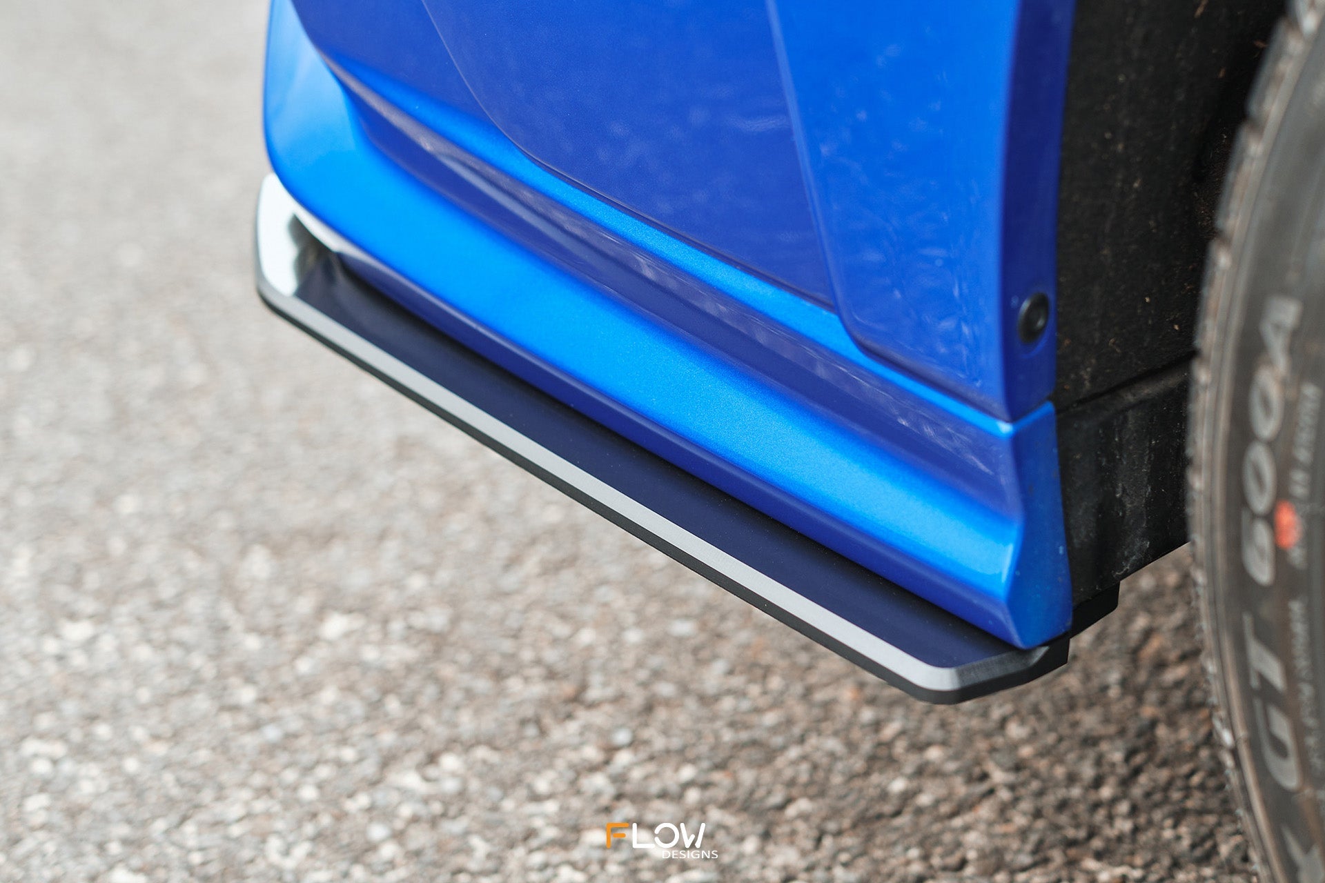 Flow Designs VB WRX Rear Spats (GLOSS; Pair) - iilumolab