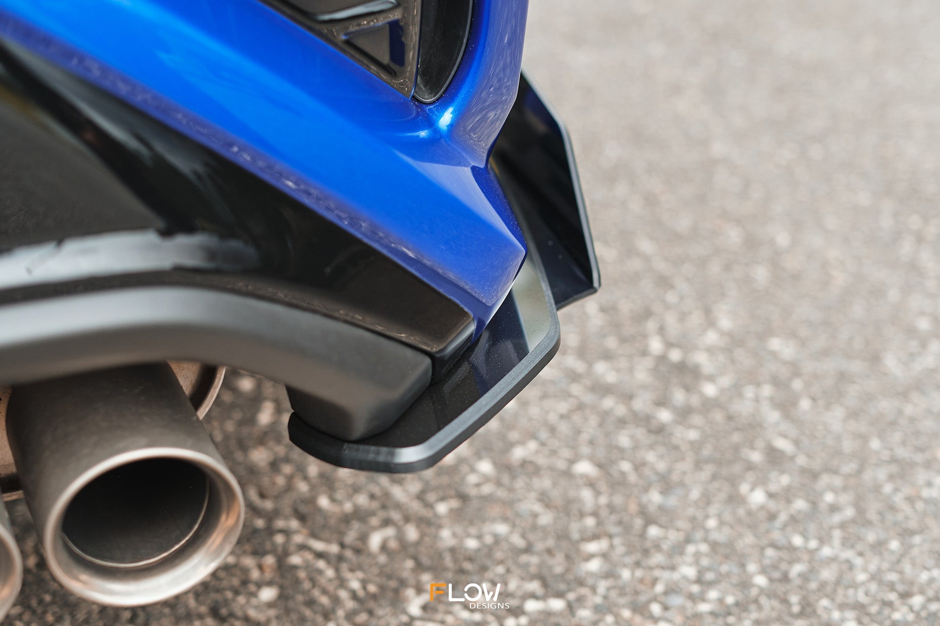 Flow Designs VB WRX Rear Spat Winglets (Pair) - iilumolab