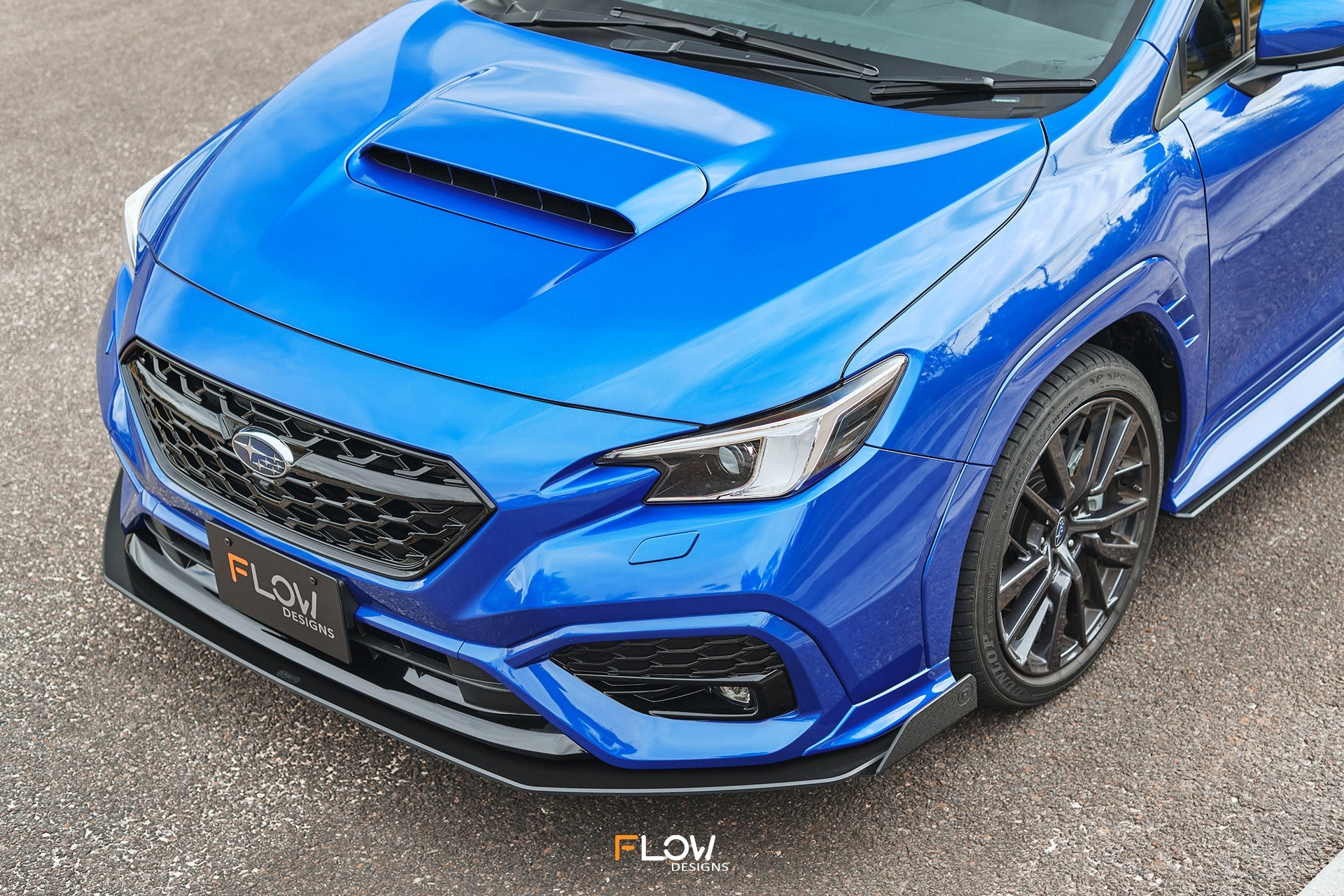 Flow Designs VB WRX Front Lip Splitter Winglets (Pair) - iilumolab