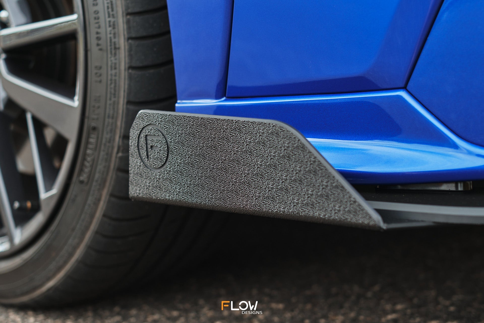 Flow Designs VB WRX Front Lip Splitter Winglets (Pair) - iilumolab