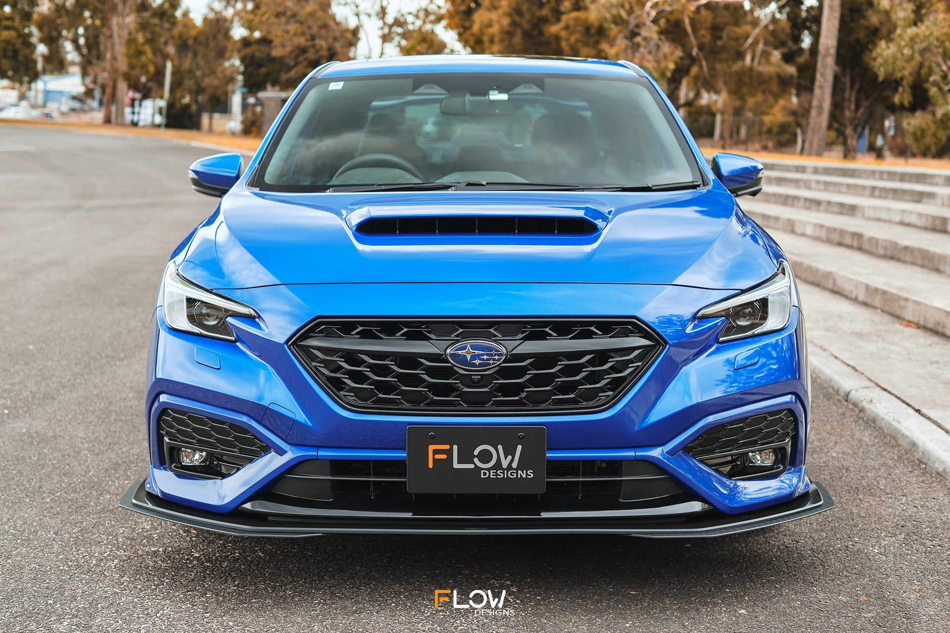 Flow Designs VB WRX Front Lip Splitter Extensions (Pair) - iilumolab