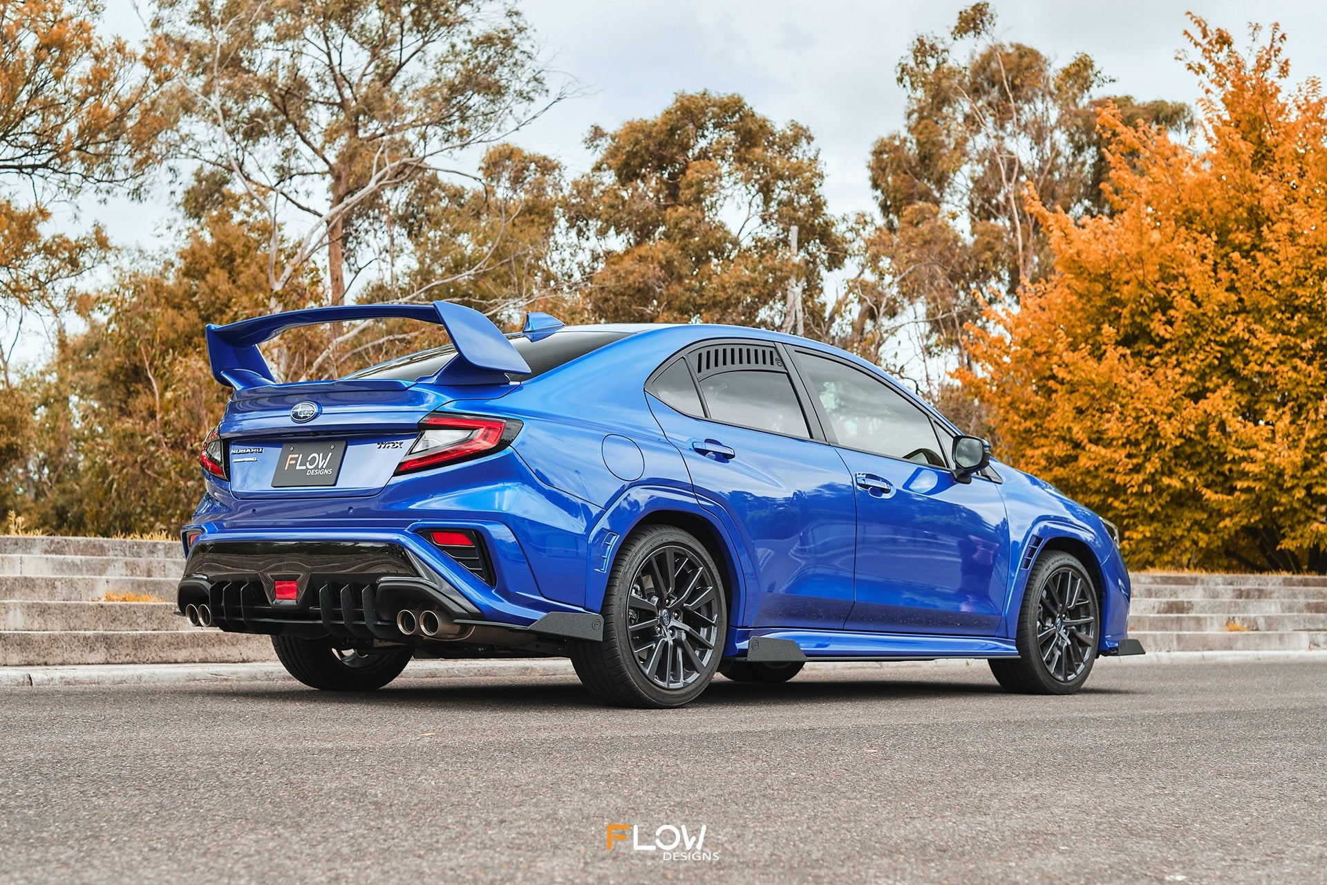 Flow Designs VB WRX Side Skirt Splitter Winglets (Pair) - iilumolab