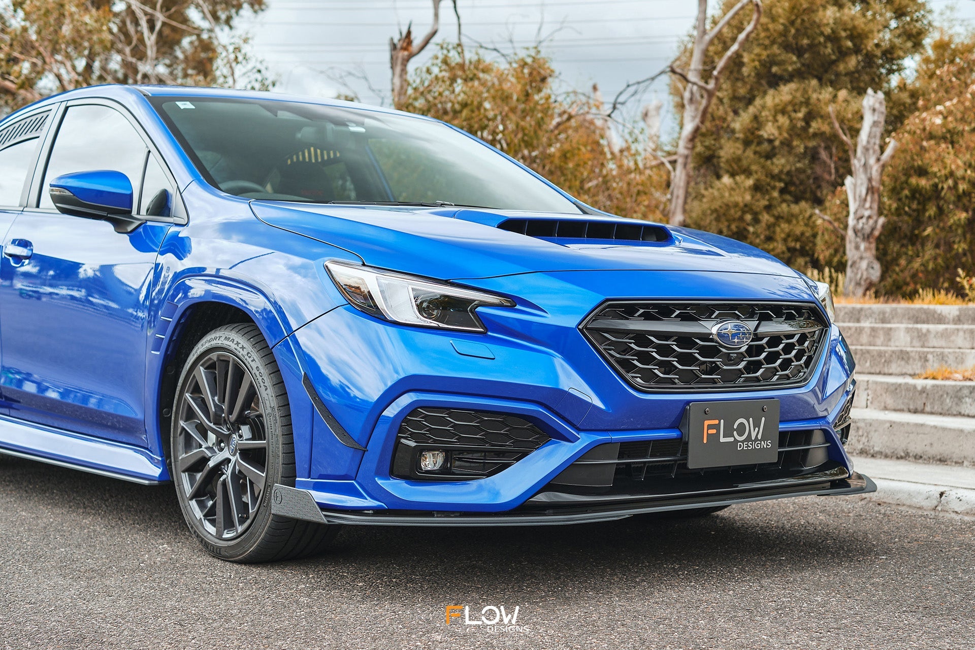 Flow Designs VB WRX Front Bumper Canards