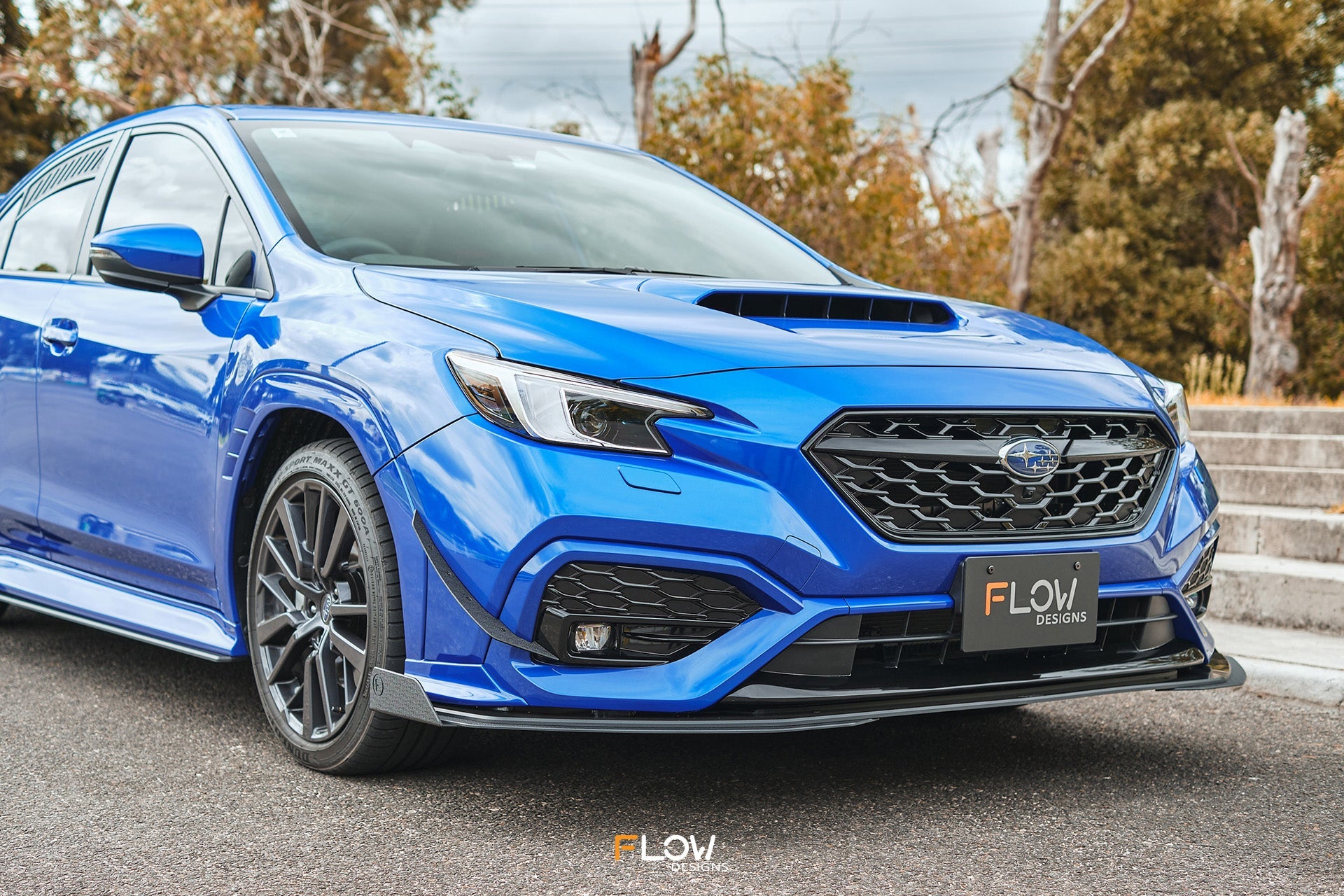 Flow Designs VB WRX Front Bumper Canards