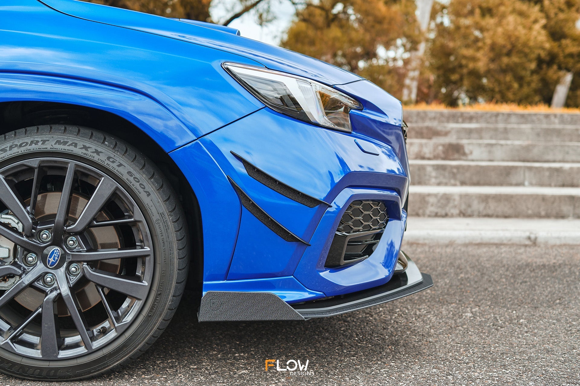 Flow Designs VB WRX Front Bumper Canards