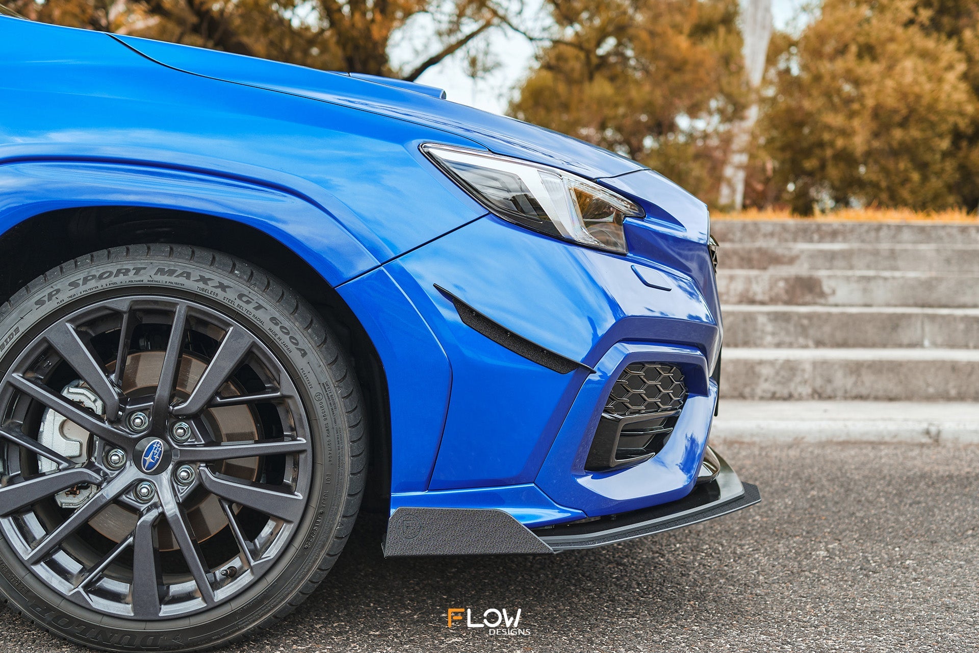 Flow Designs VB WRX Front Bumper Canards
