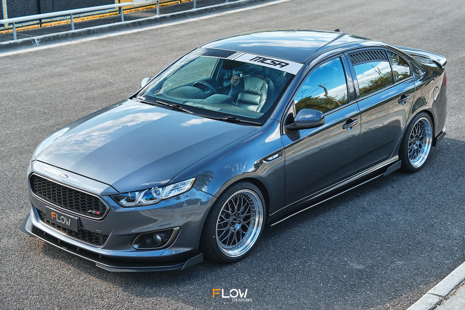 Flow Designs Falcon FGX Front Lip Splitter (GLOSS) - iilumolab