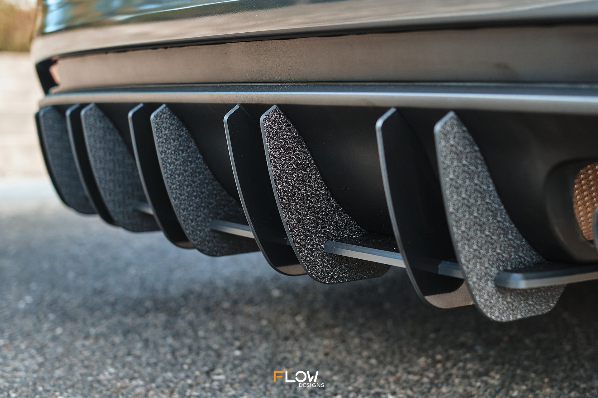 Flow Designs Falcon FGX Flow-Lock Rear Diffuser (GLOSS)