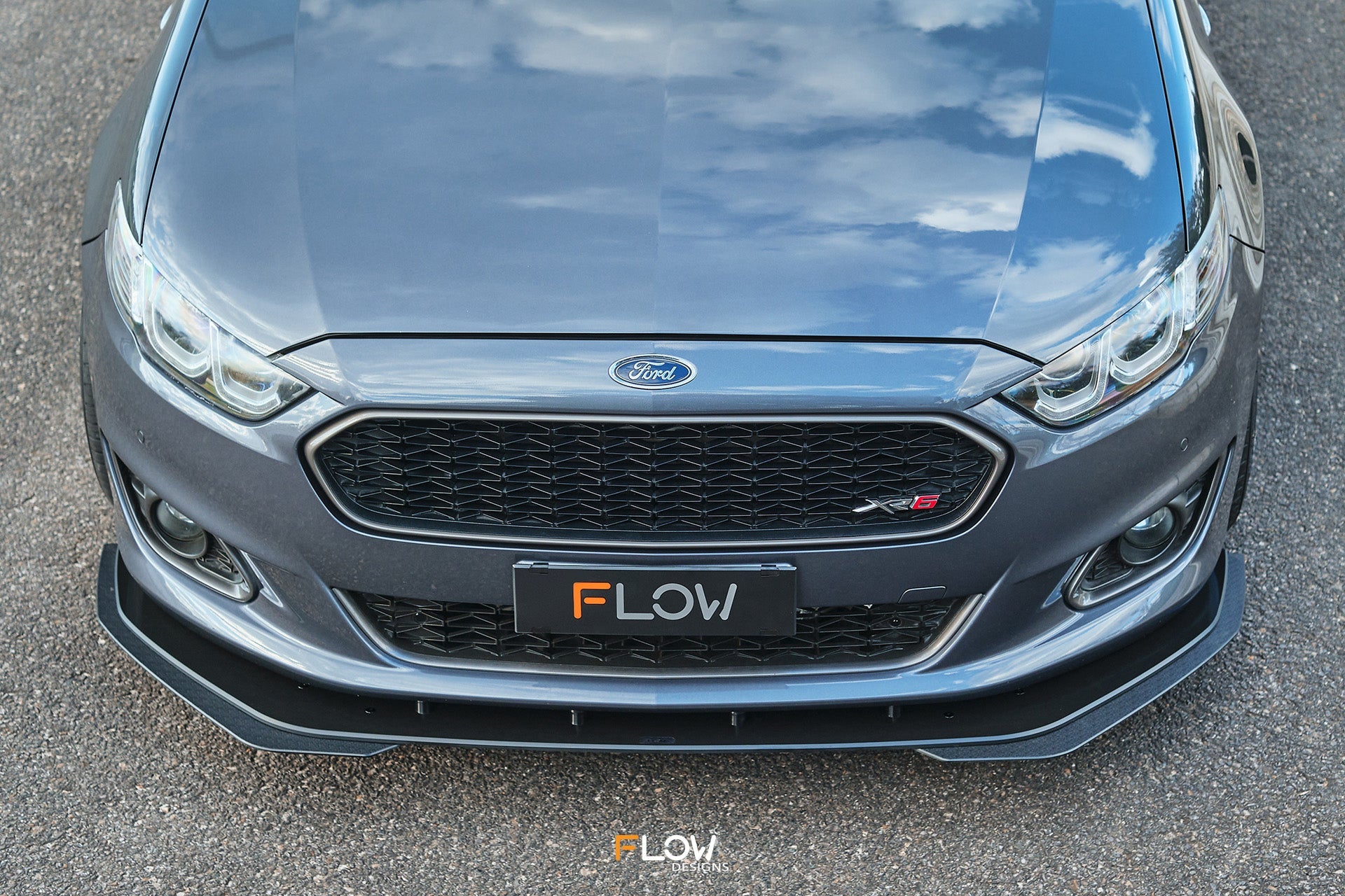 Flow Designs Falcon FGX Front Lip Splitter (GLOSS) - iilumolab