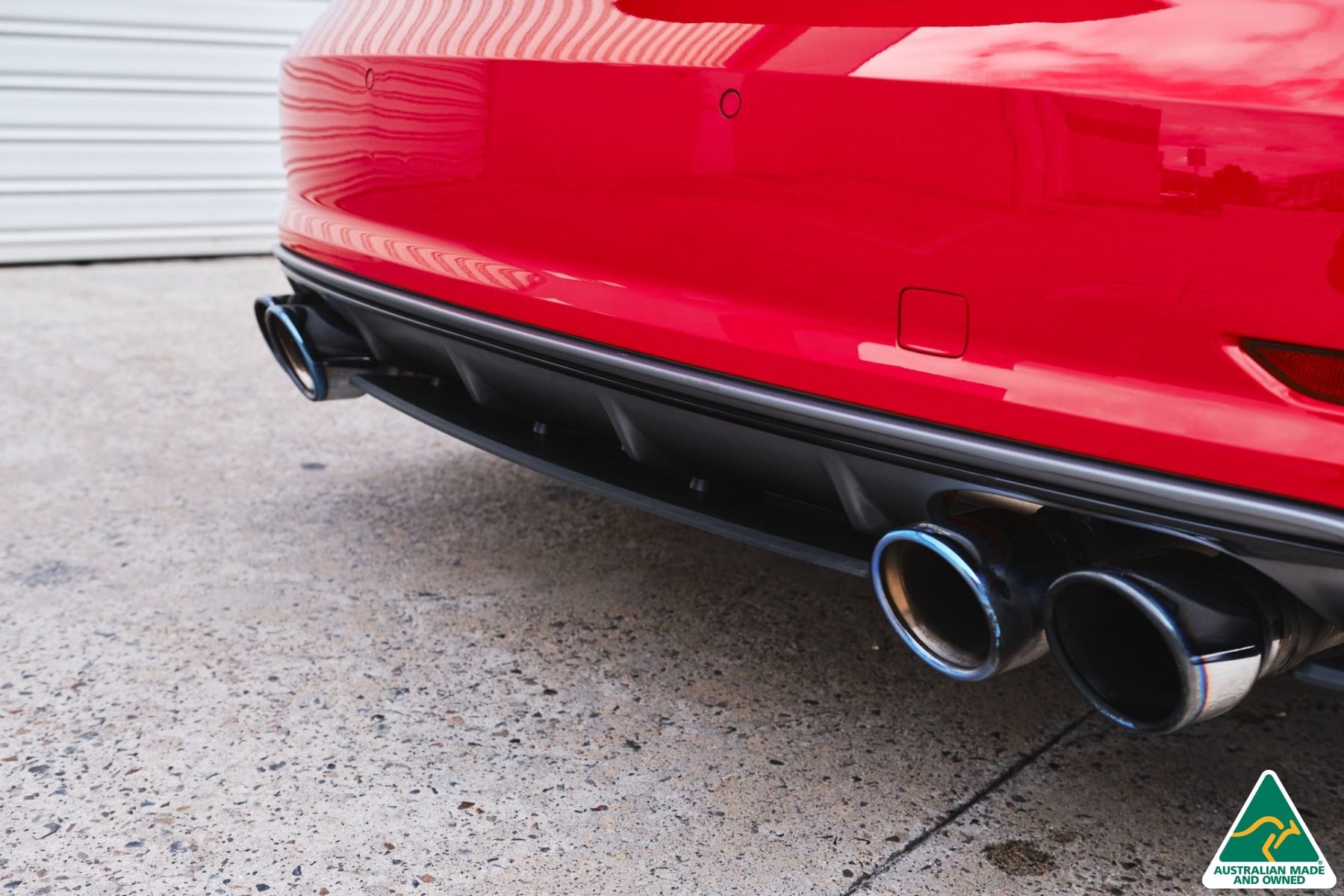 Flow Designs S3 8V Sedan Pre-Facelift Rear Valance V3 Kit - iilumolab