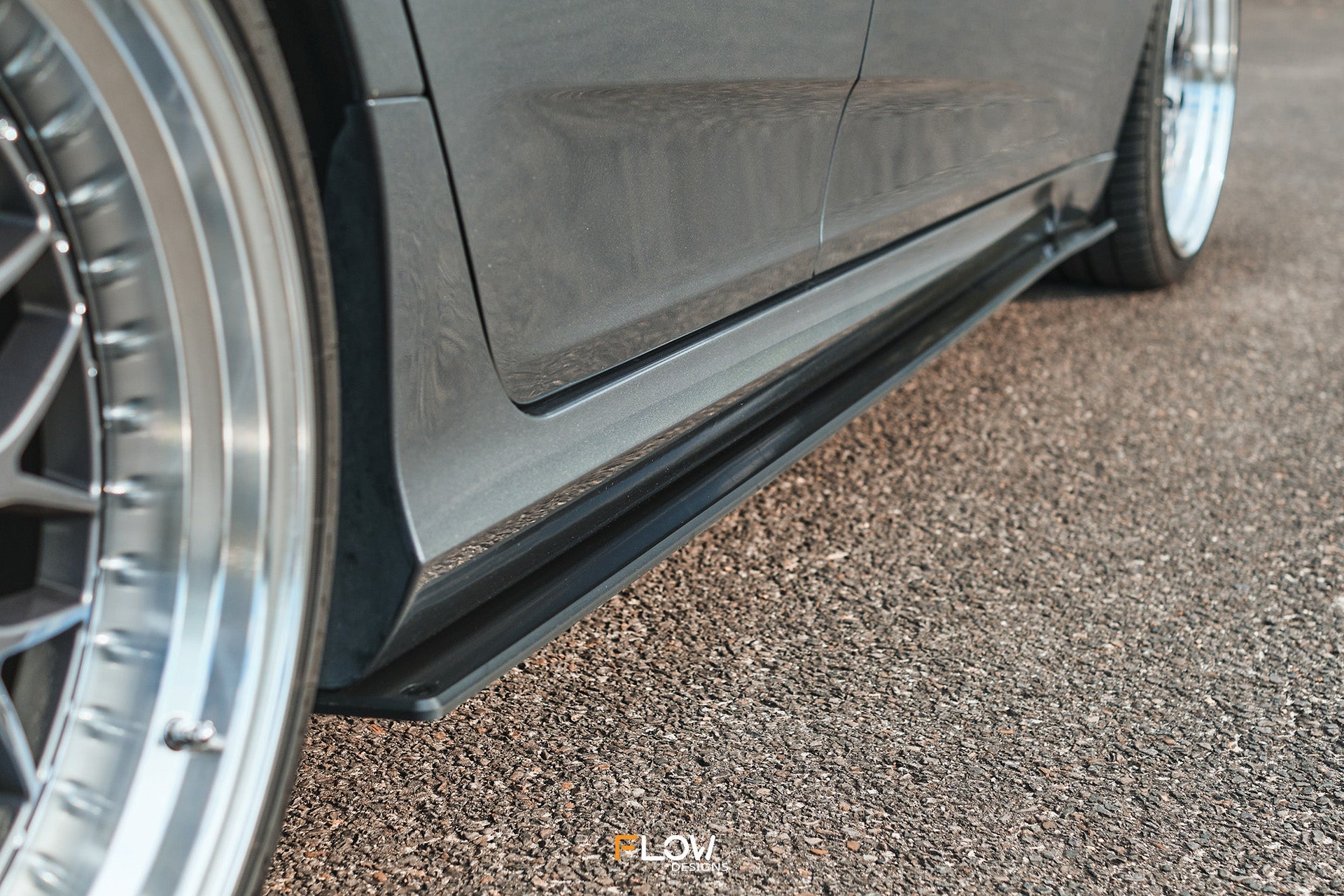 Flow Designs Falcon FGX Side Skirt Splitters (GLOSS: Pair) - iilumolab