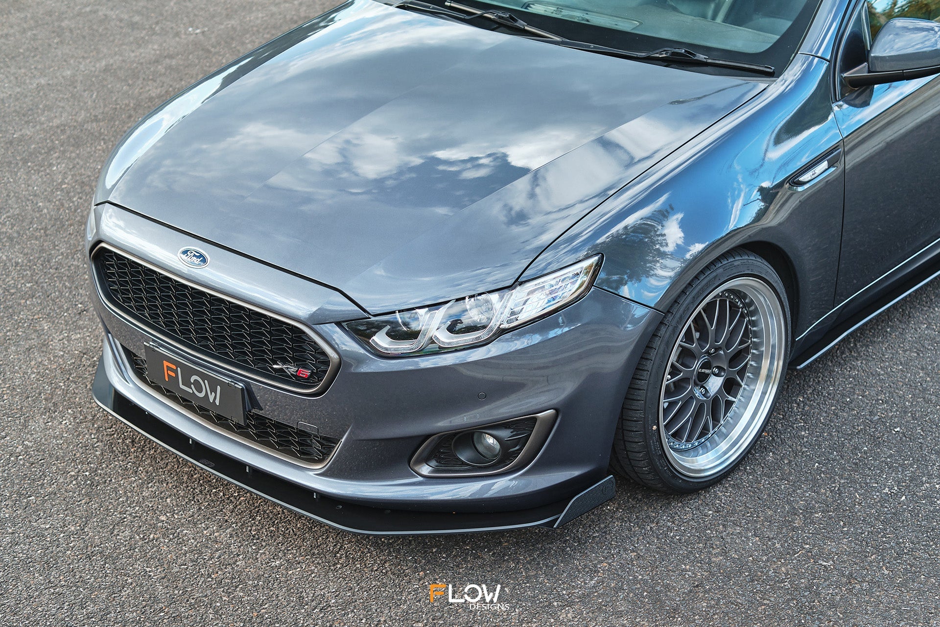 Flow Designs Falcon FGX Front Lip Splitter (GLOSS) - iilumolab
