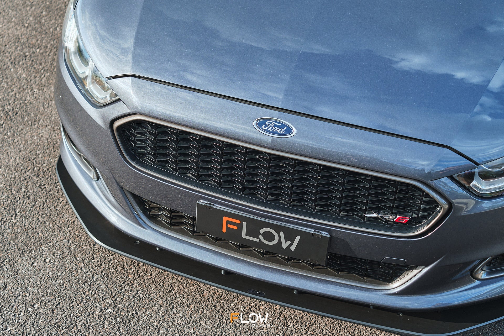 Flow Designs Falcon FGX Front Lip Splitter (GLOSS) - iilumolab