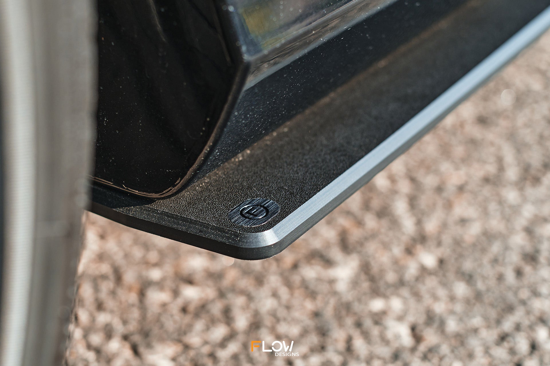 Flow Designs Falcon FGX Side Skirt Splitters (TEXTURED: Pair) - iilumolab