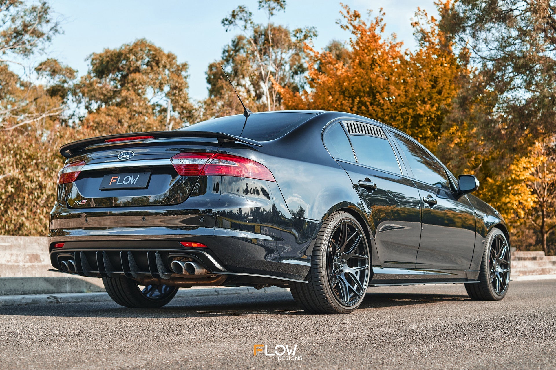 Flow Designs Falcon FGX Flow-Lock Rear Diffuser (GLOSS)
