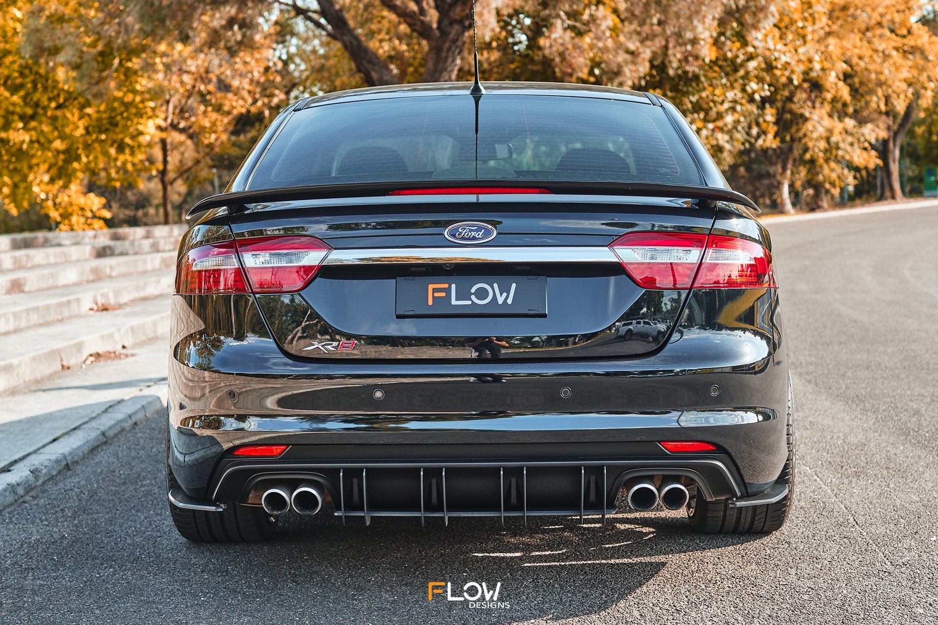 Flow Designs Falcon FGX Flow-Lock Rear Diffuser (GLOSS)