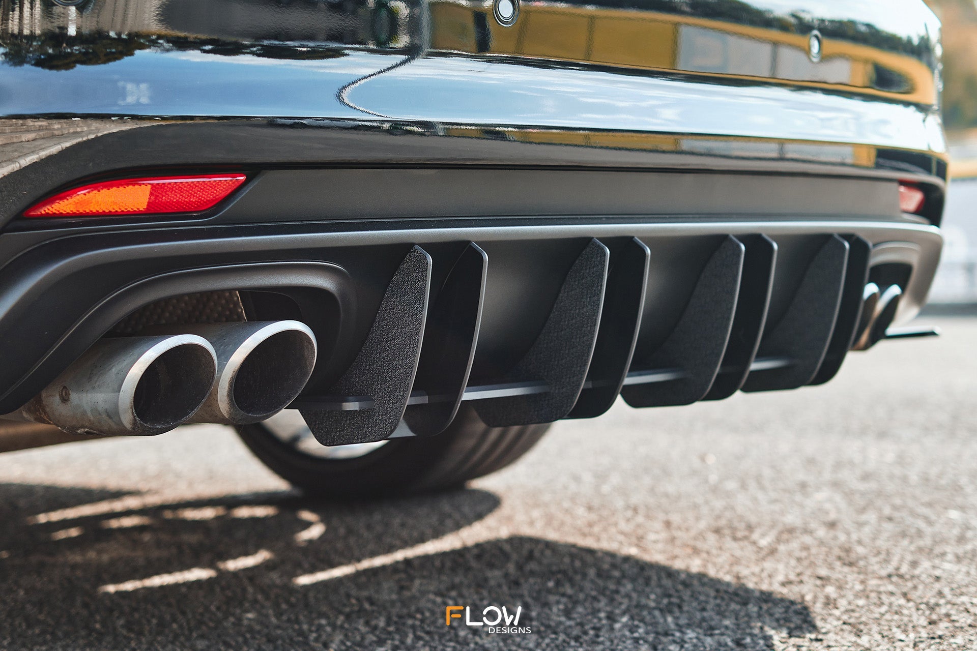 Flow Designs Falcon FGX Flow-Lock Rear Diffuser (GLOSS)