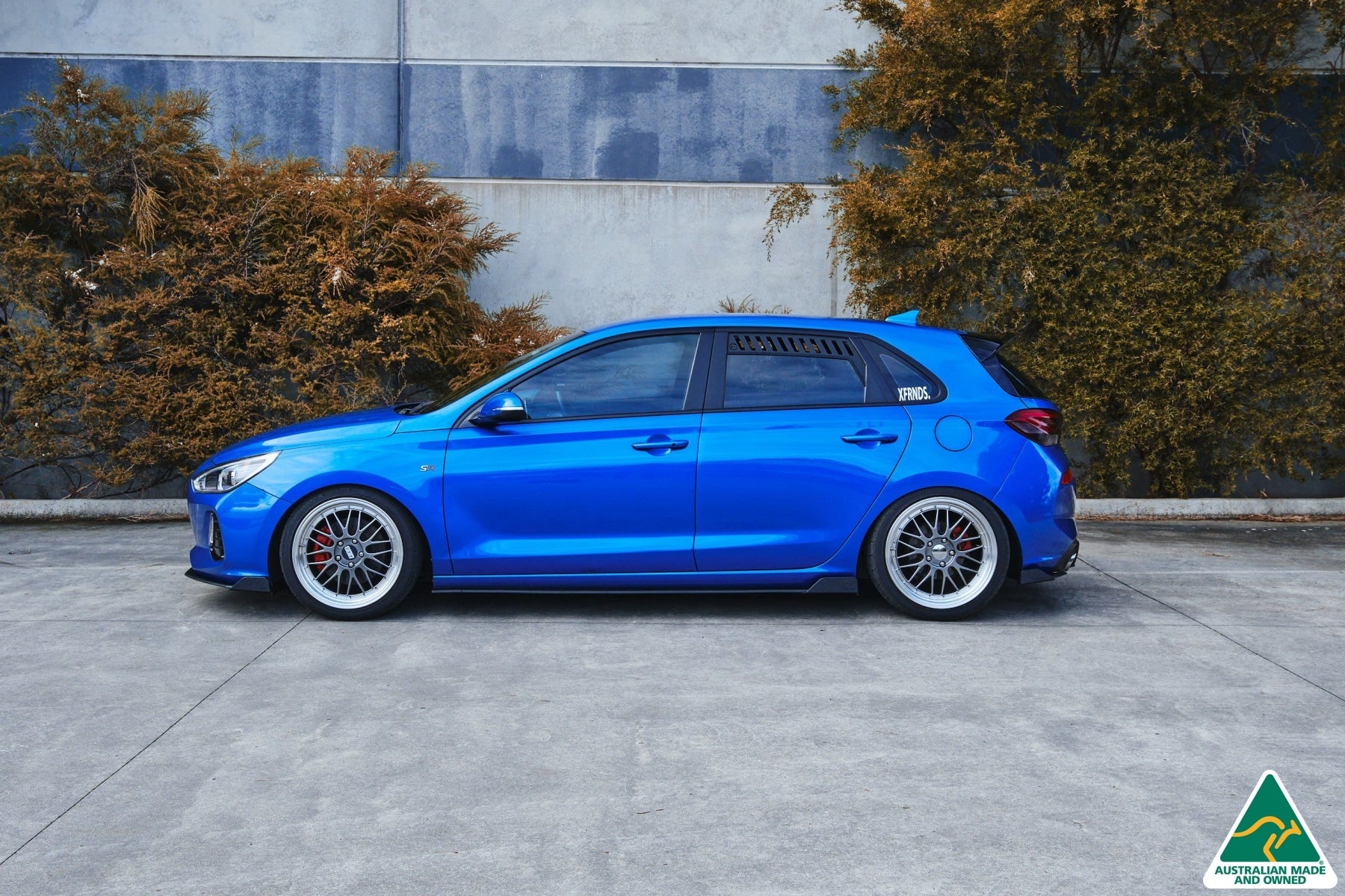 Flow Designs i30 SR Hatch (2017-2018) Side Skirt Splitters (Pair) - iilumolab