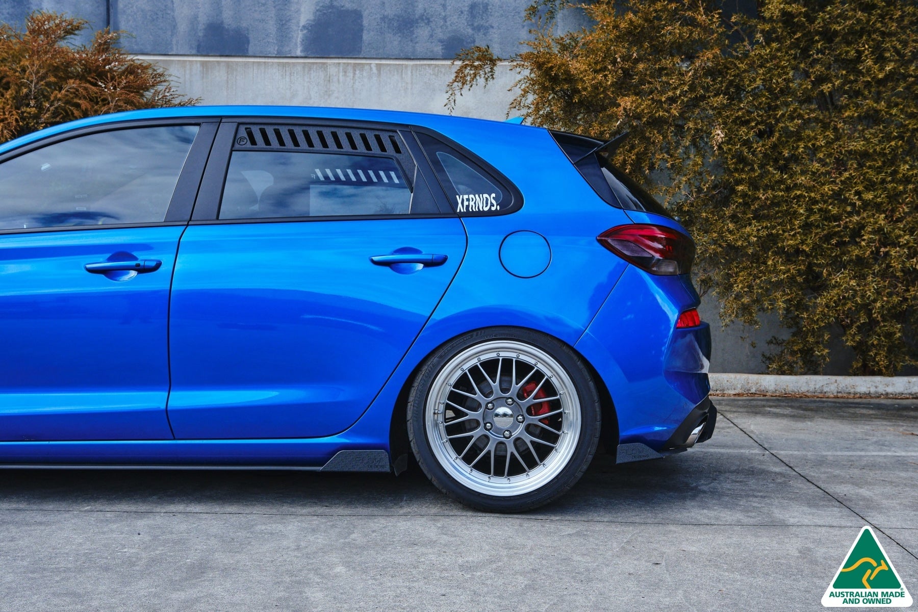 Flow Designs i30 SR Hatch (2017-2018) Side Skirt Splitter Winglets (Pair)