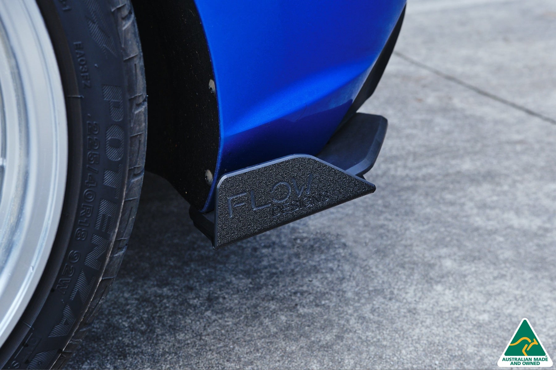 Flow Designs i30 SR Hatch (2017-2018) Rear Spat Winglets (Pair) - iilumolab