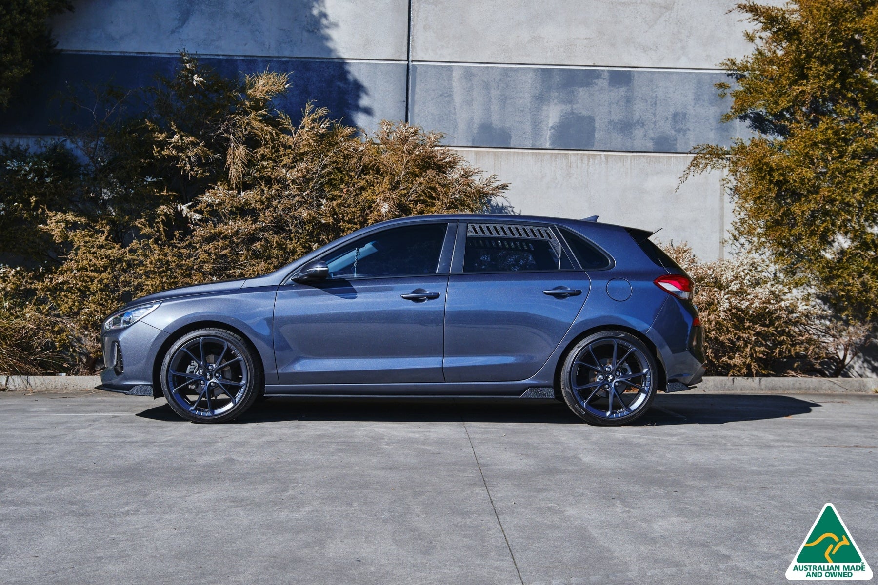 Flow Designs i30 Hatch PD1, PD2 2018-2020 Side Skirt Splitters (Pair) - iilumolab
