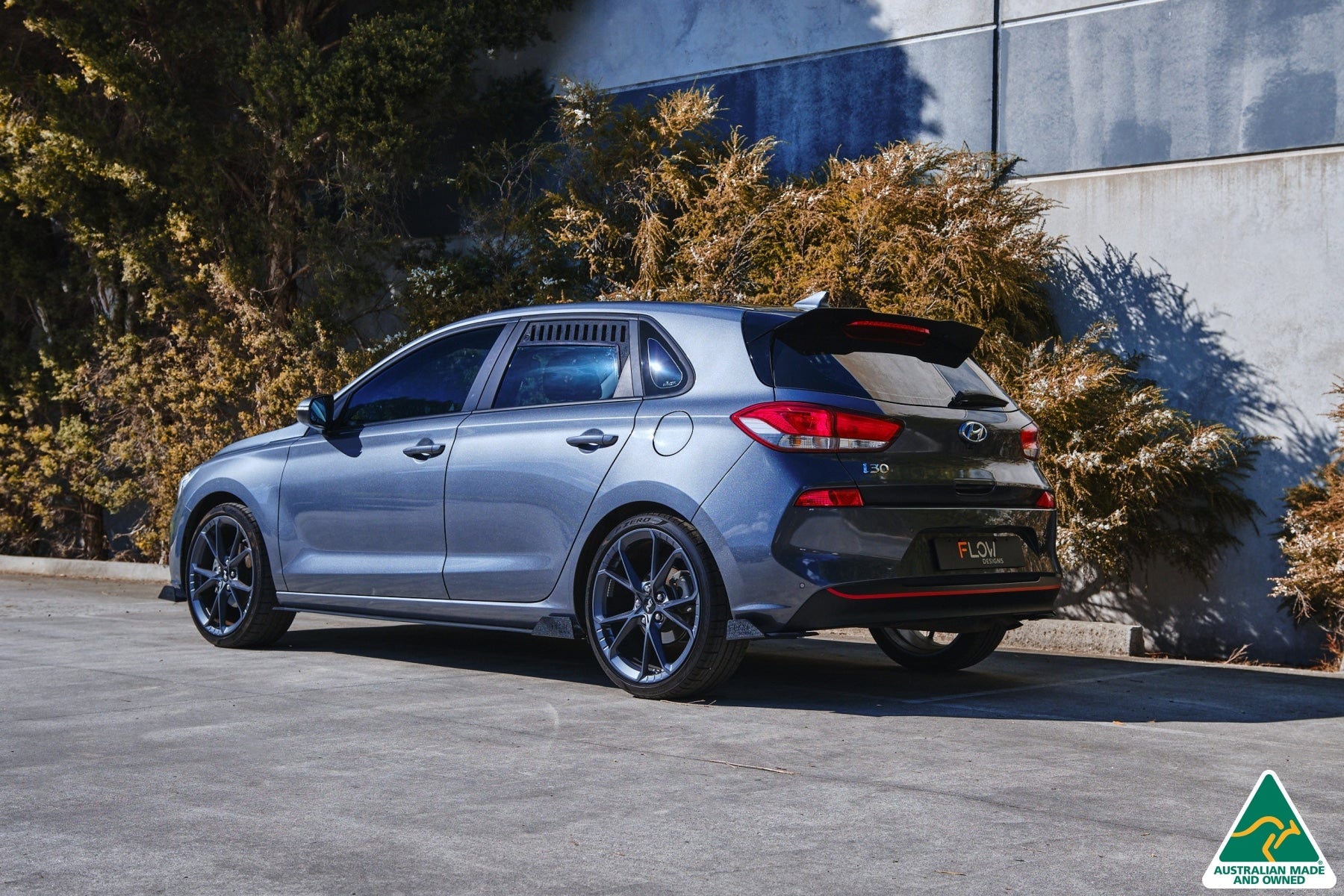 Flow Designs i30 Hatch PD1, PD2 2018-2020 Rear Spats (Pair) - iilumolab