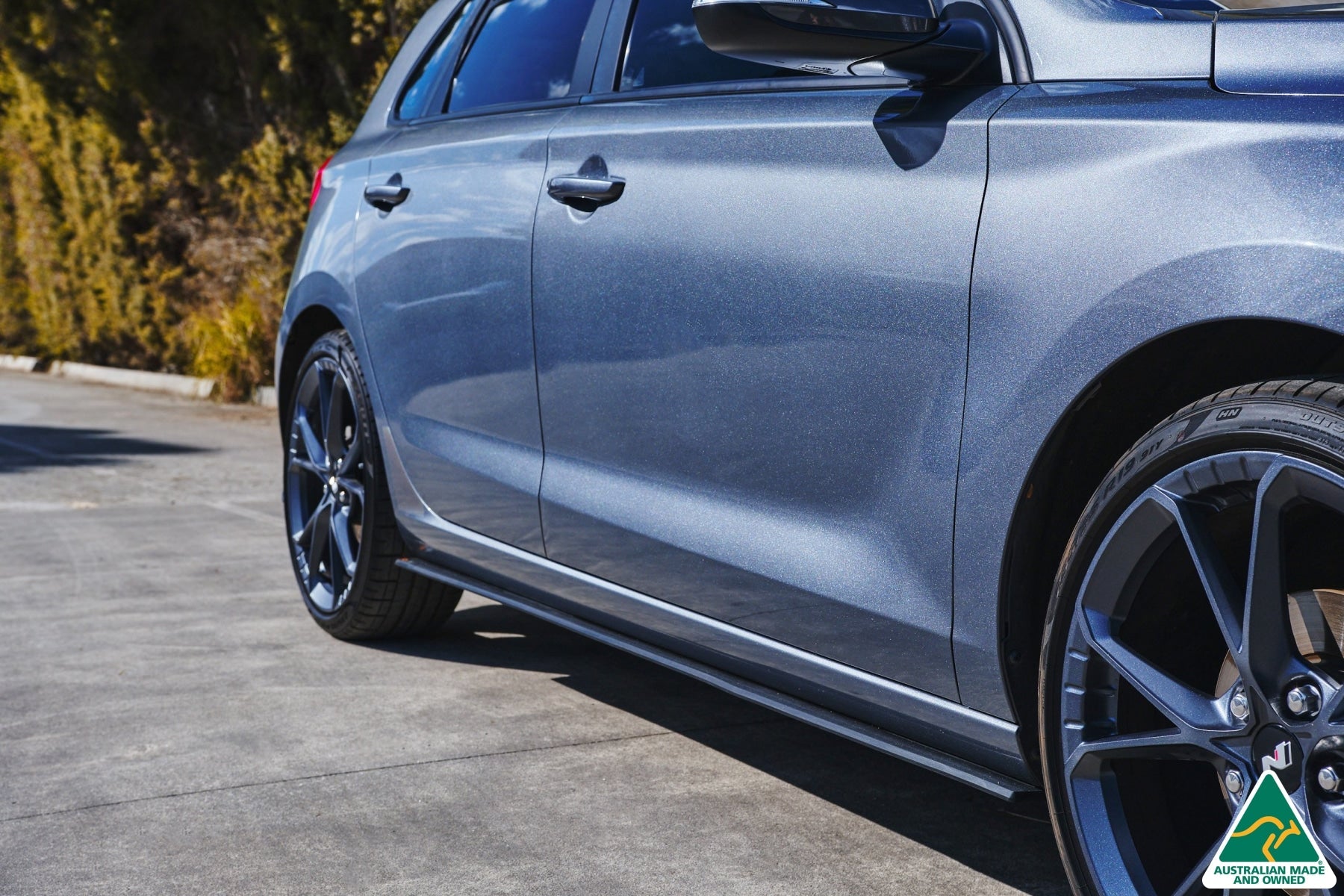 Flow Designs i30 Hatch PD1, PD2 2018-2020 Side Skirt Splitters (Pair) - iilumolab