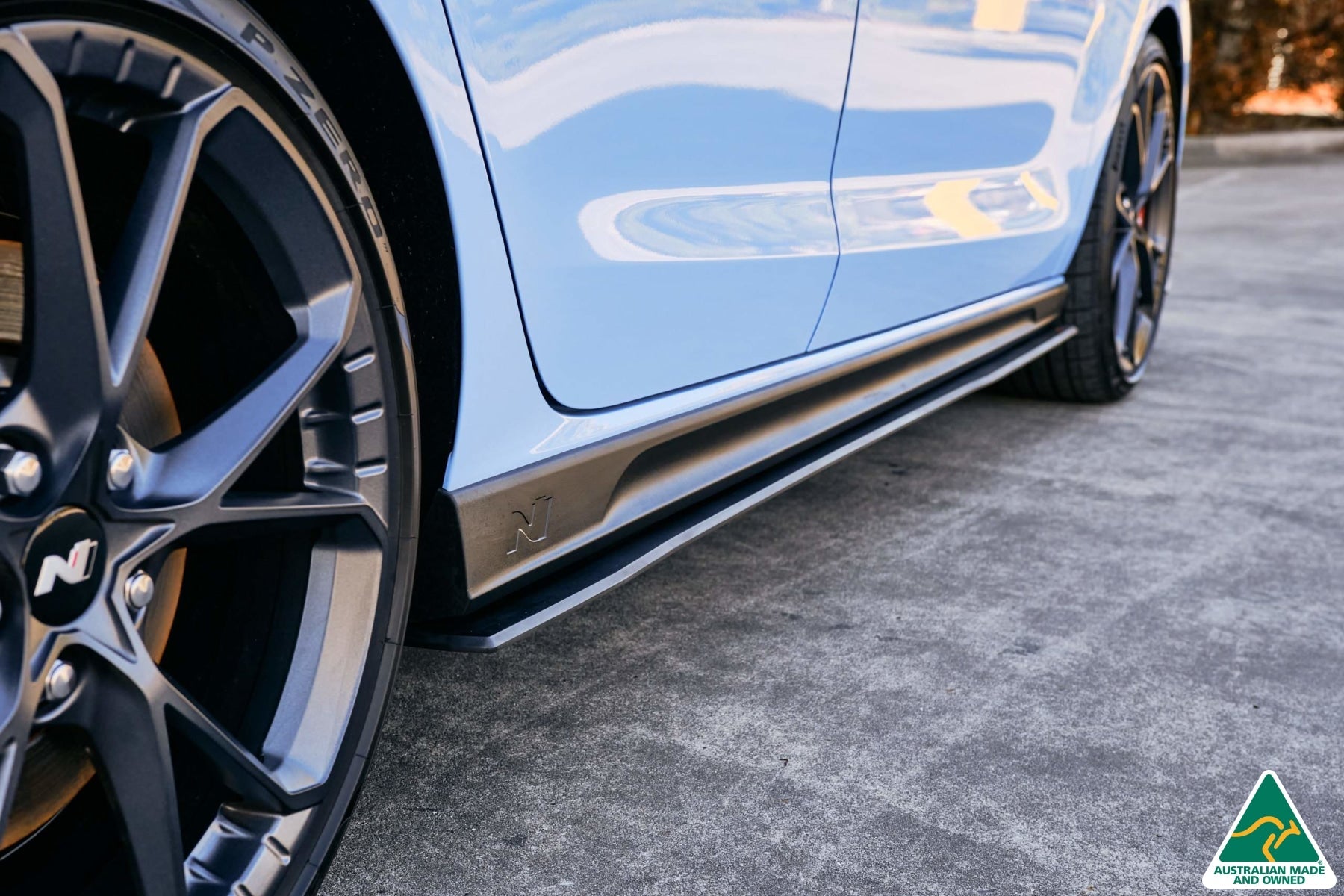 Flow Designs i30N Hatch PD FL 2021 Side Skirt Splitters (Pair) - iilumolab