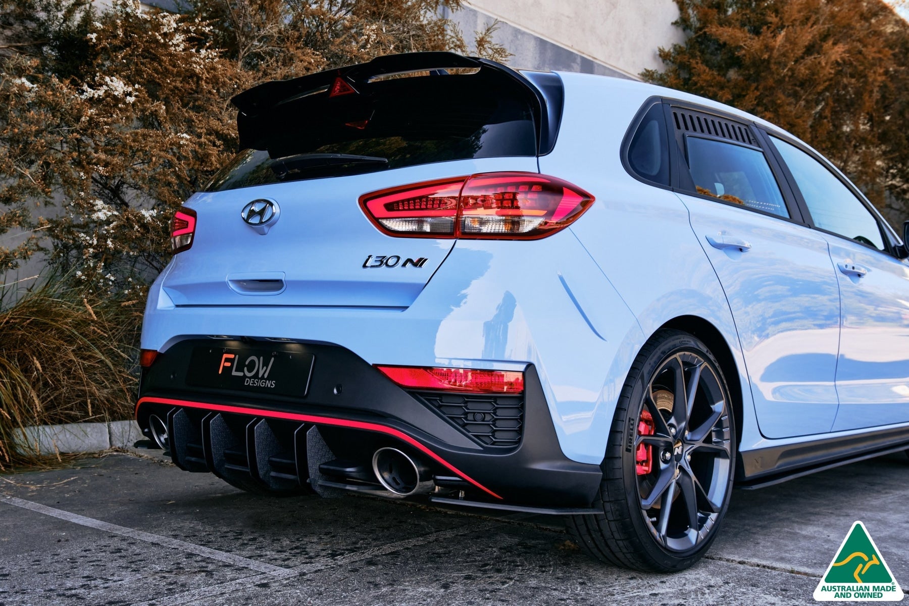 Flow Designs i30N Hatch PD FL 2021 Flow-Lock Rear Diffuser - iilumolab