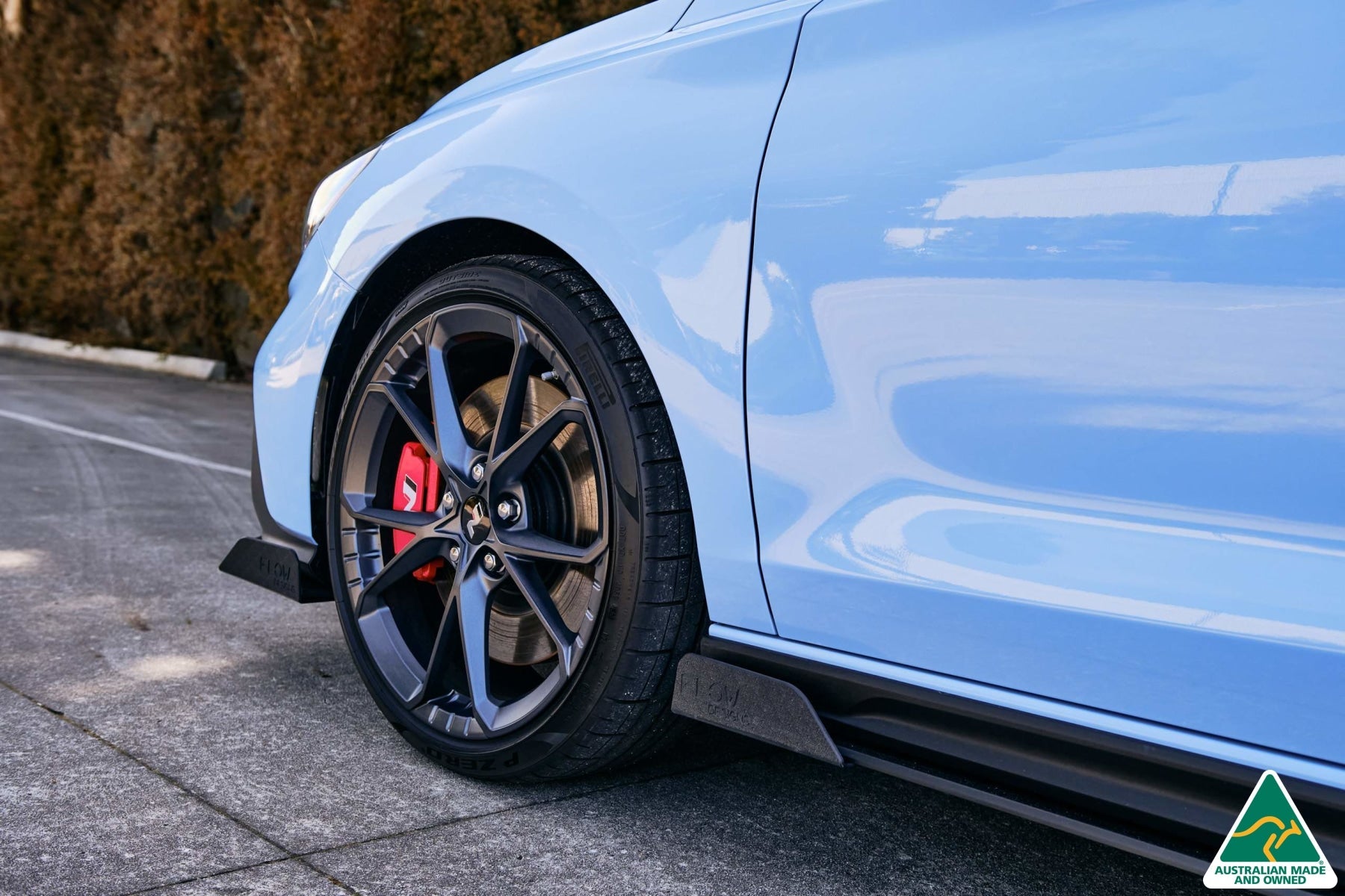 Flow Designs i30N Hatch PD FL 2021 Side Skirt Splitter Winglets (Pair) - iilumolab
