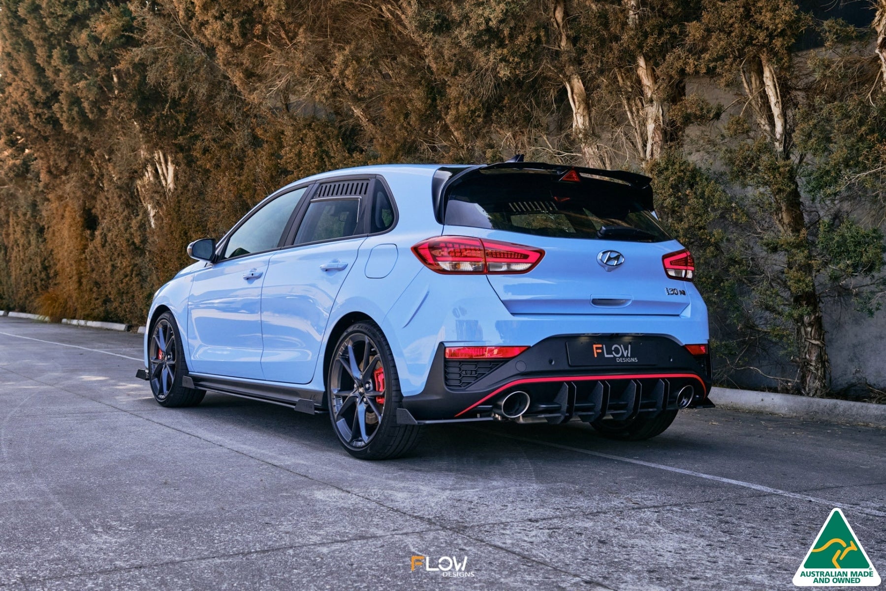 Flow Designs i30N Hatch PD FL 2021 Flow-Lock Rear Diffuser - iilumolab