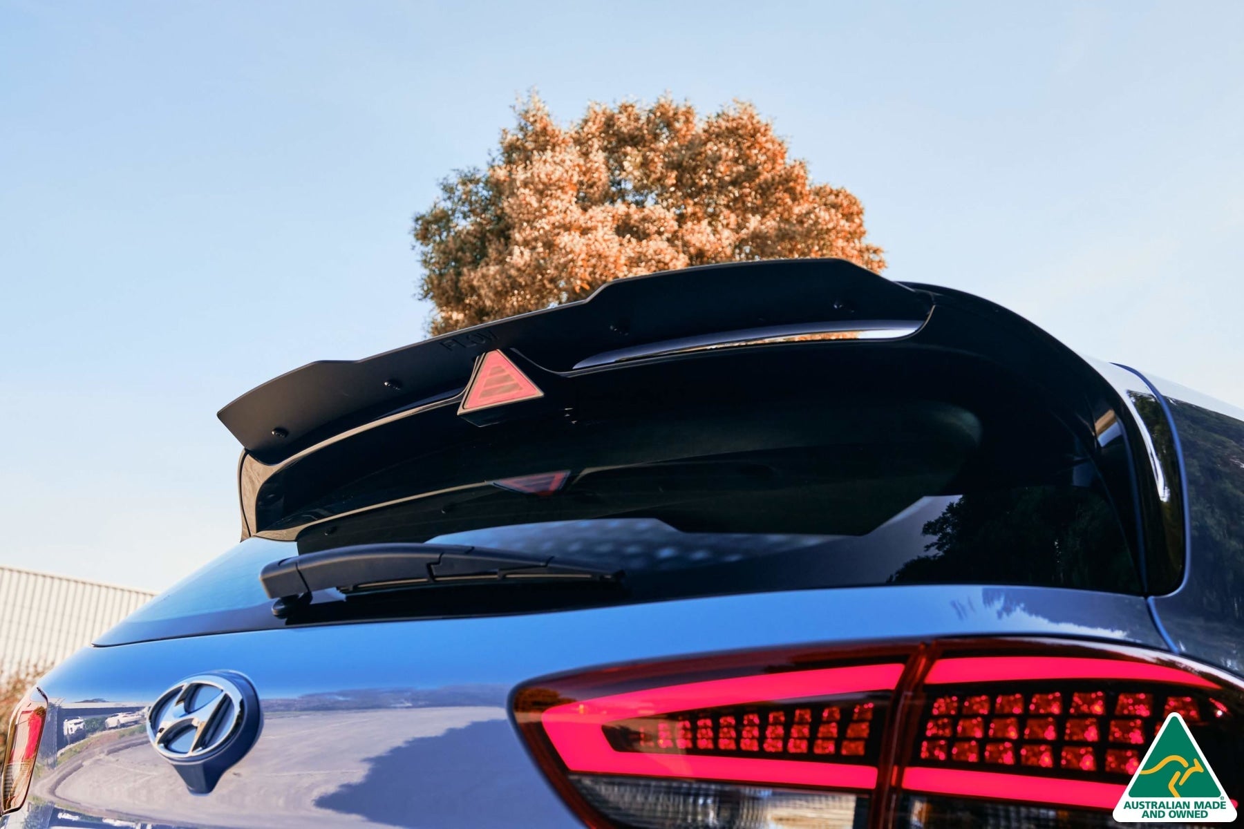 Flow Designs i30N Hatch PD FL Rear Spoiler Extension - iilumolab
