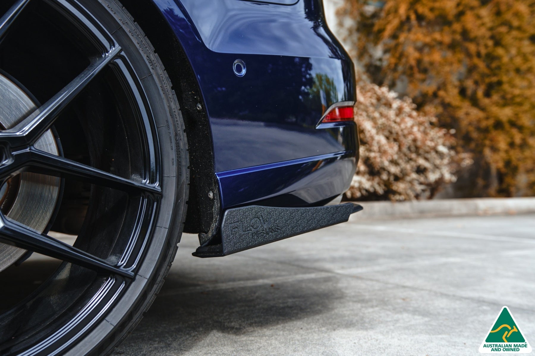 Flow Designs S3 8V Sedan Facelift Rear Spat Winglets (Pair) - iilumolab
