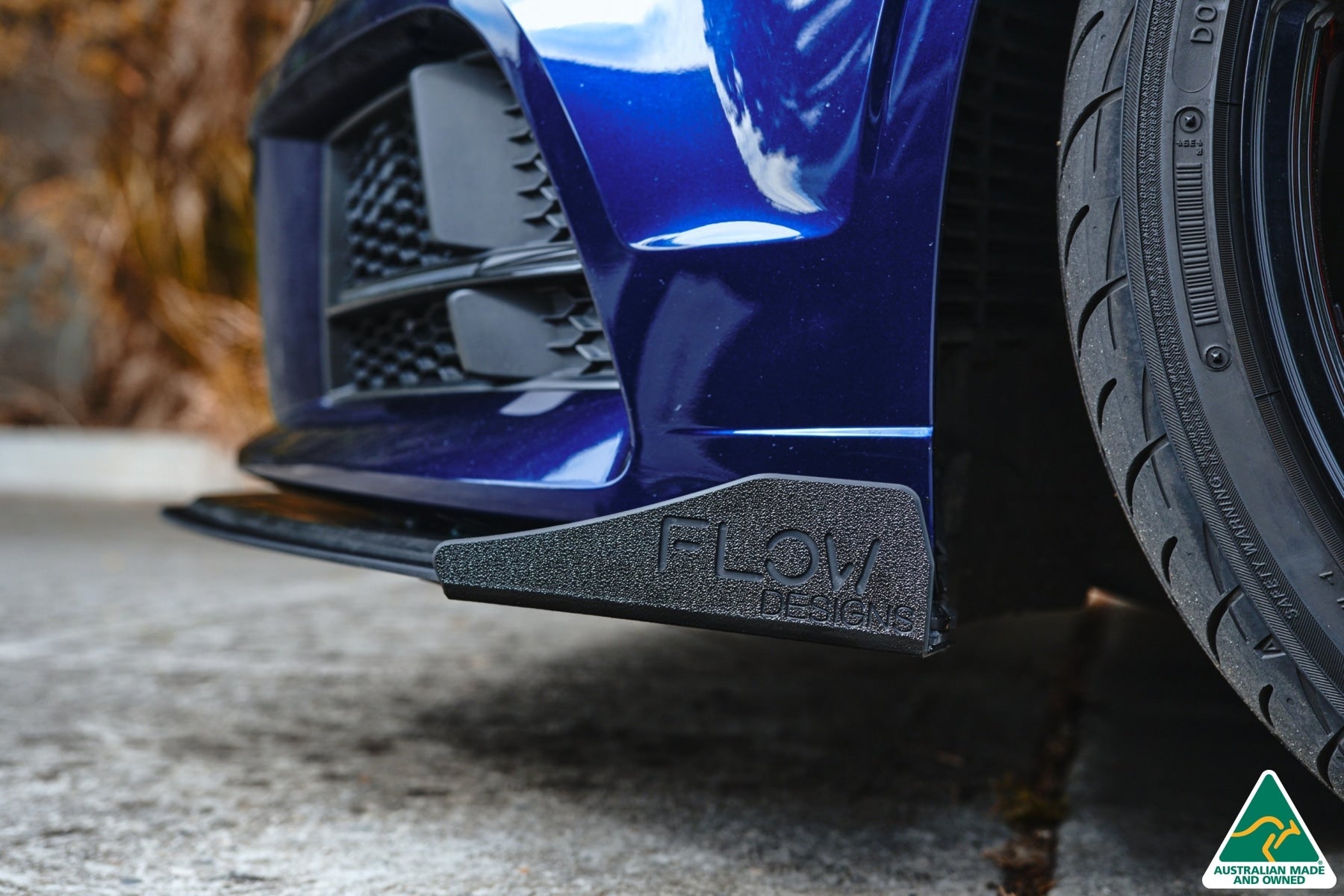 Flow Designs S3 8V Sedan Facelift Front Lip Splitter Winglets (Pair) - iilumolab