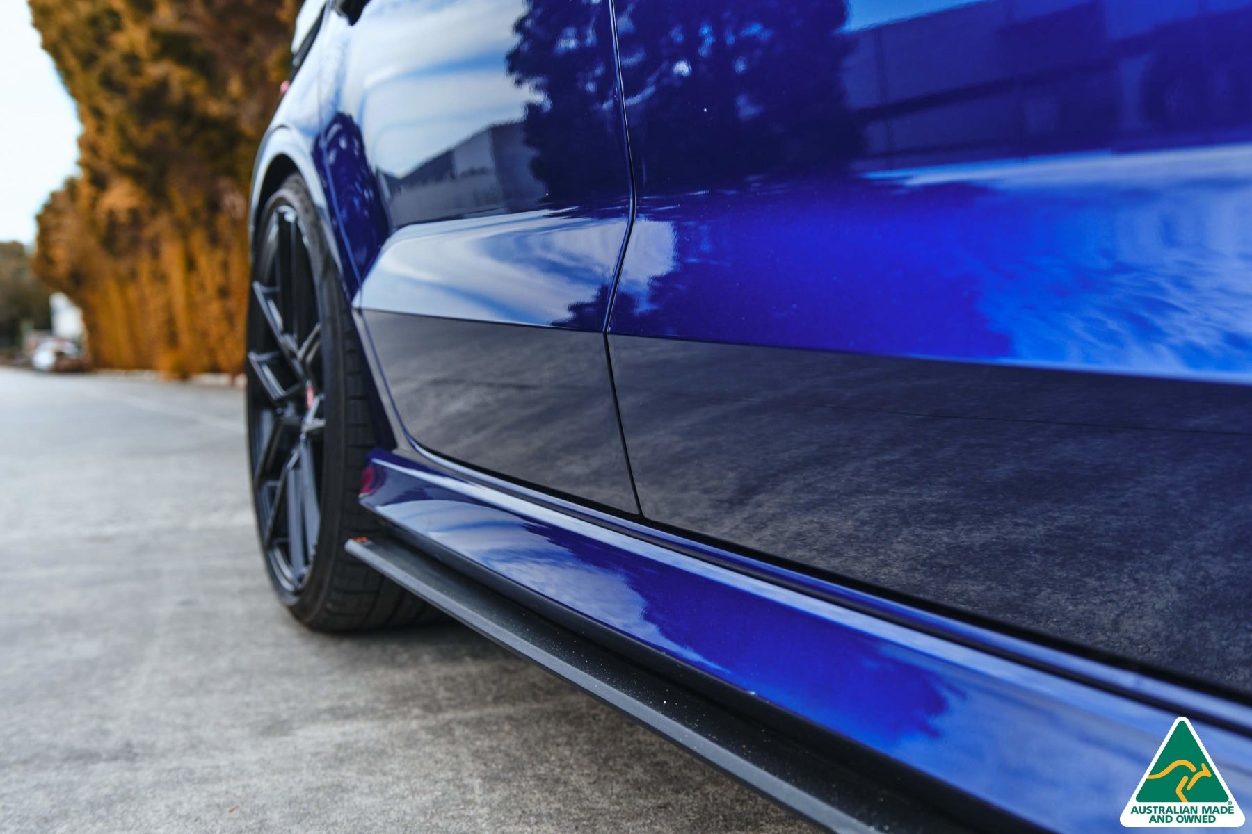 Flow Designs S3 8V Sedan Facelift Side Skirt Splitters (Pair) - iilumolab