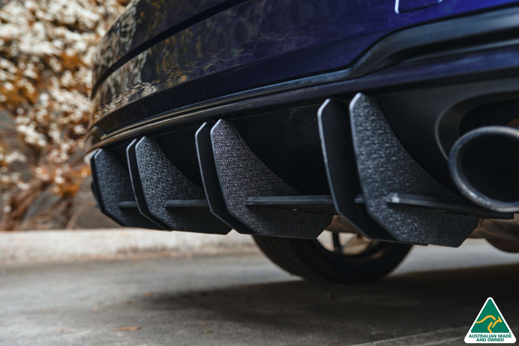 Flow Designs S3 8V Sedan Facelift Flow-Lock Rear Diffuser