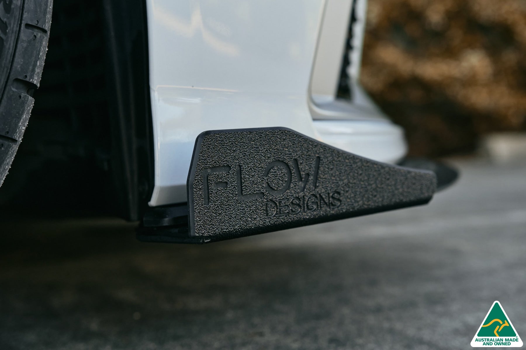 Flow Designs RS3 8V Sedan Facelift Front Lip Splitter Winglets (Pair) - iilumolab