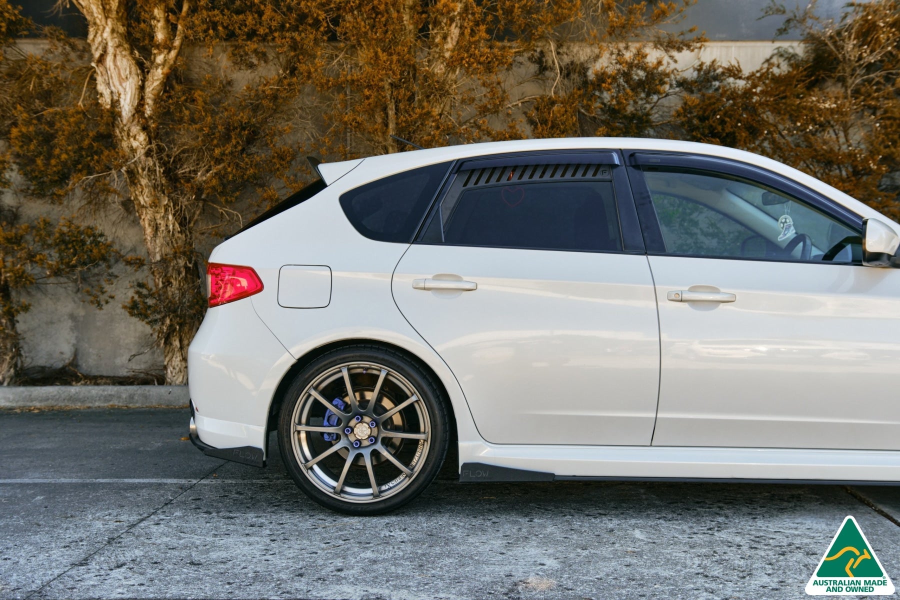 Flow Designs Impreza WRX/RS G3 Hatch PFL Side Skirt Splitter Winglets (Pair) - iilumolab