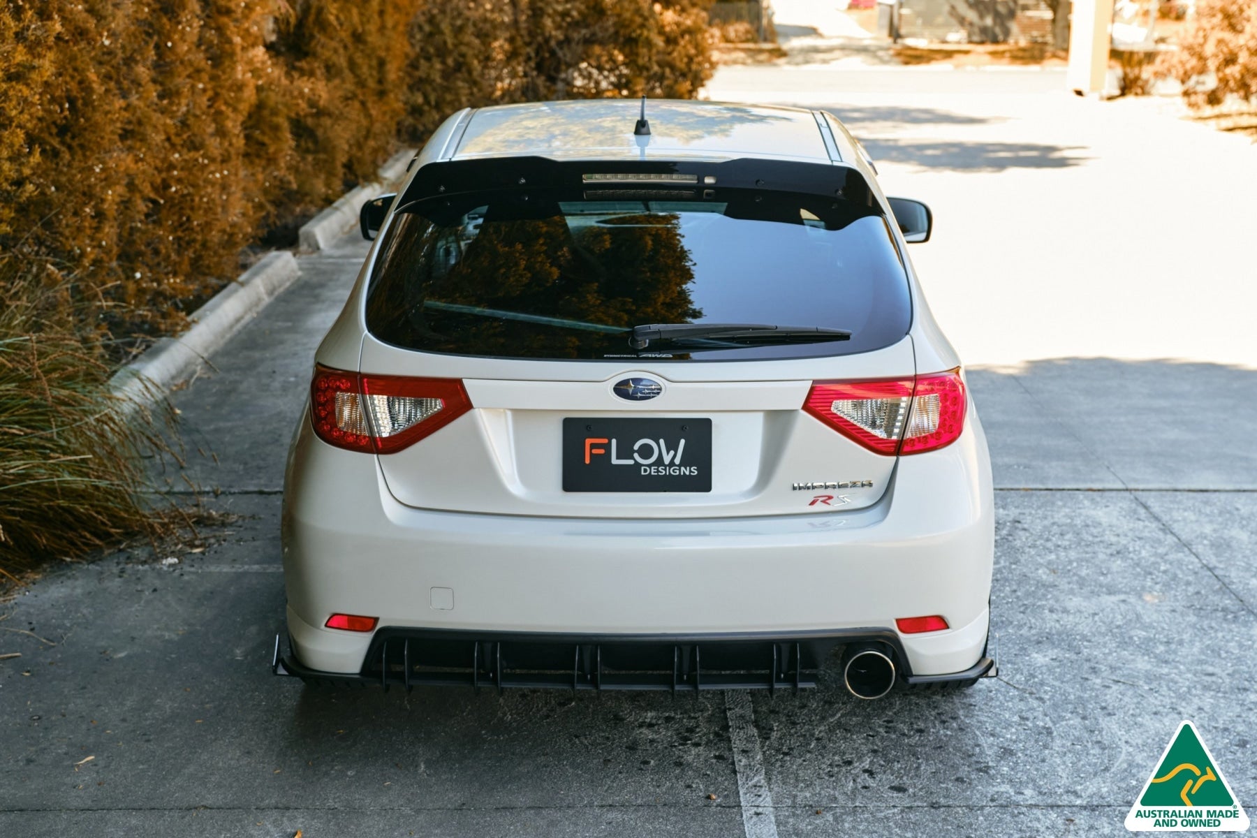 Flow Designs Impreza WRX/RS G3 Hatch PFL Flow-Lock Rear Diffuser - iilumolab