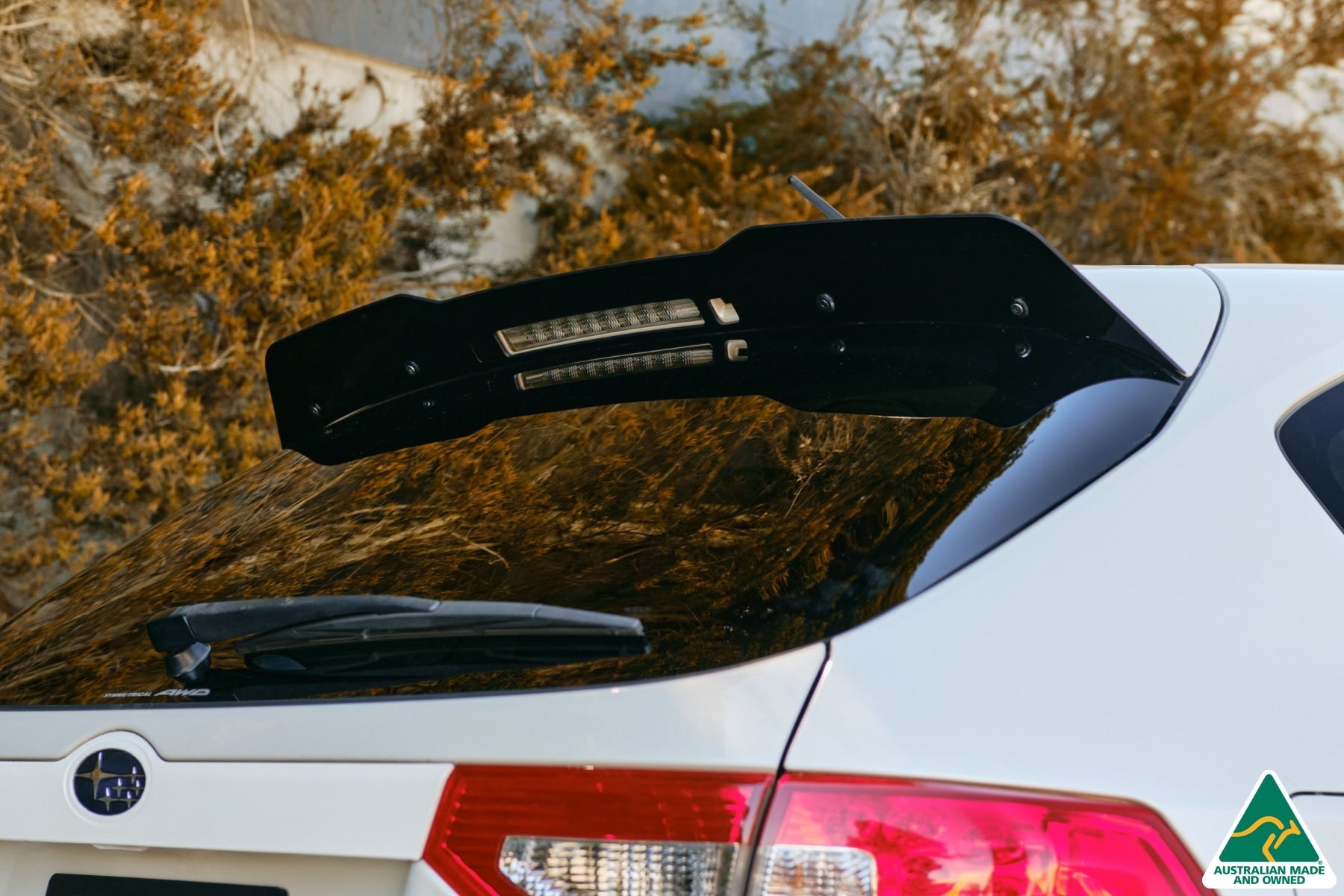 Flow Designs Impreza G3 Hatch Rear Spoiler Extension - iilumolab